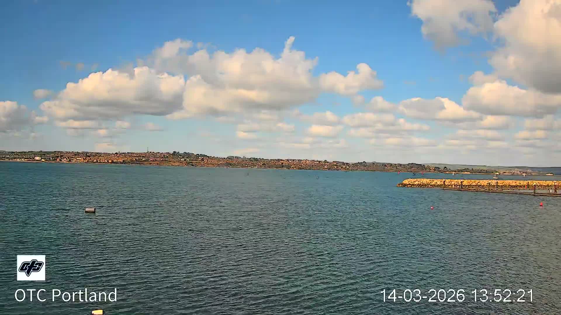Portland Island Harbour & Weymouth City Live Cam - Portland, Dorset, Sout West, England, United Kingdom
