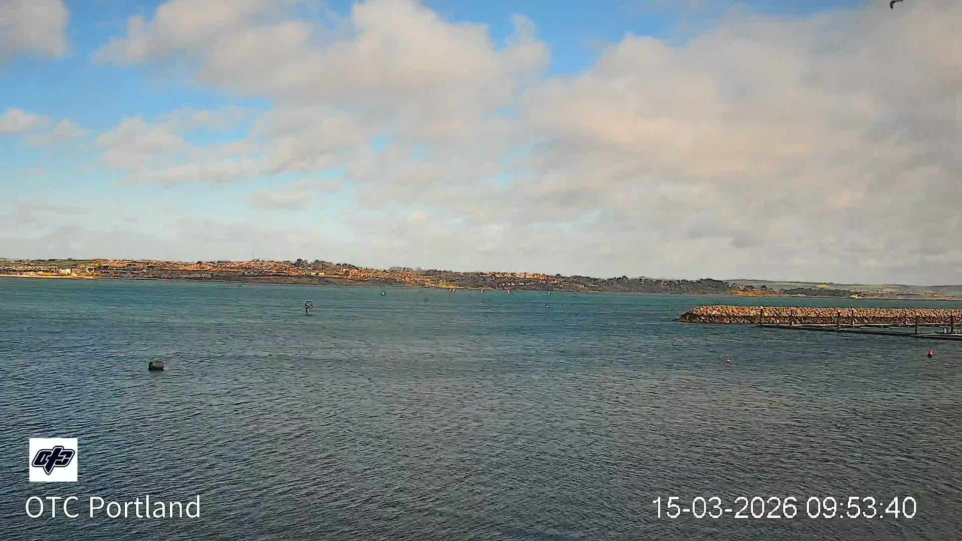 Portland Island Harbour & Weymouth City Live Cam - Portland, Dorset, Sout West, England, United Kingdom