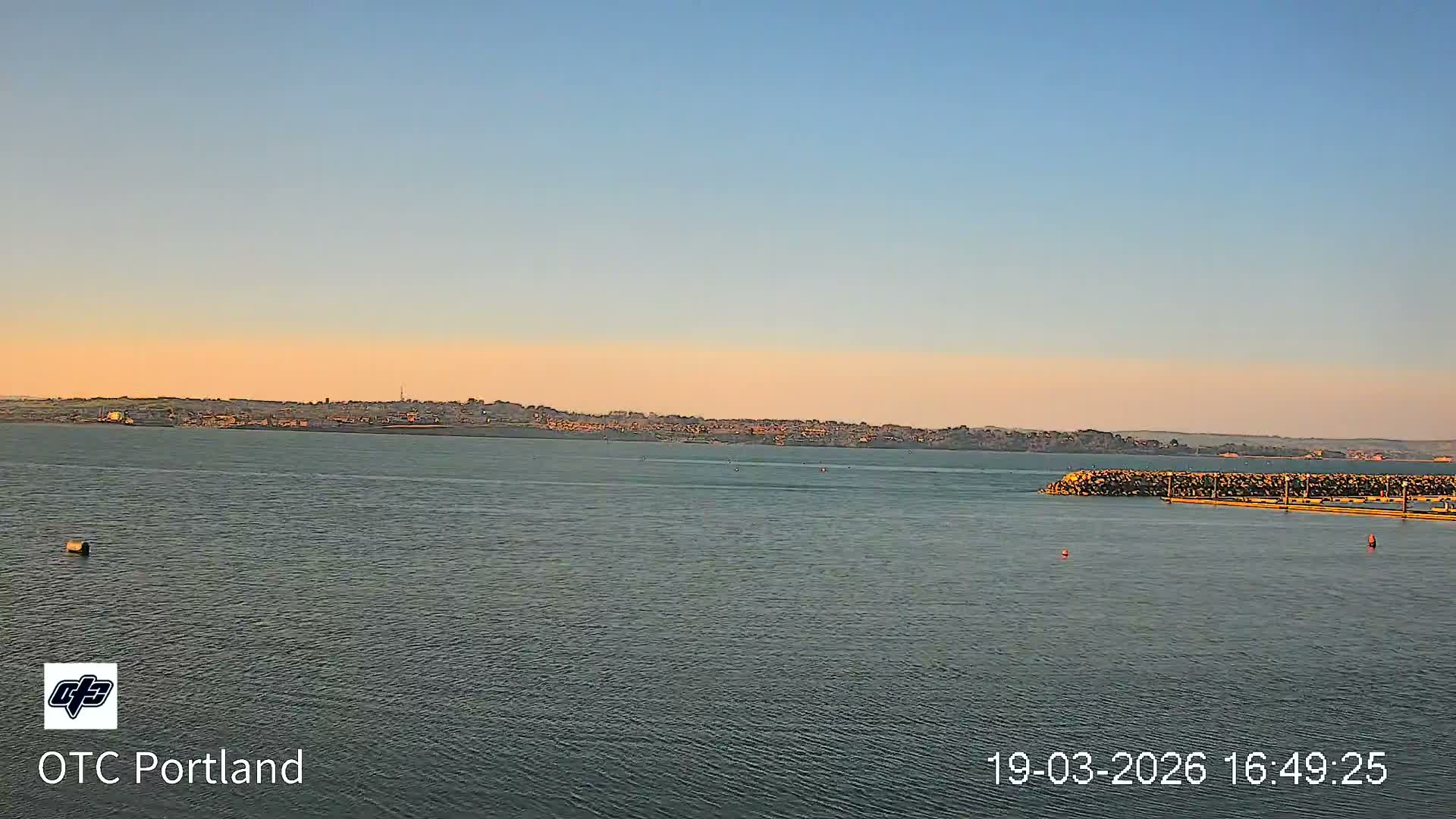 Portland Island Harbour & Weymouth City Live Cam - Portland, Dorset, Sout West, England, United Kingdom
