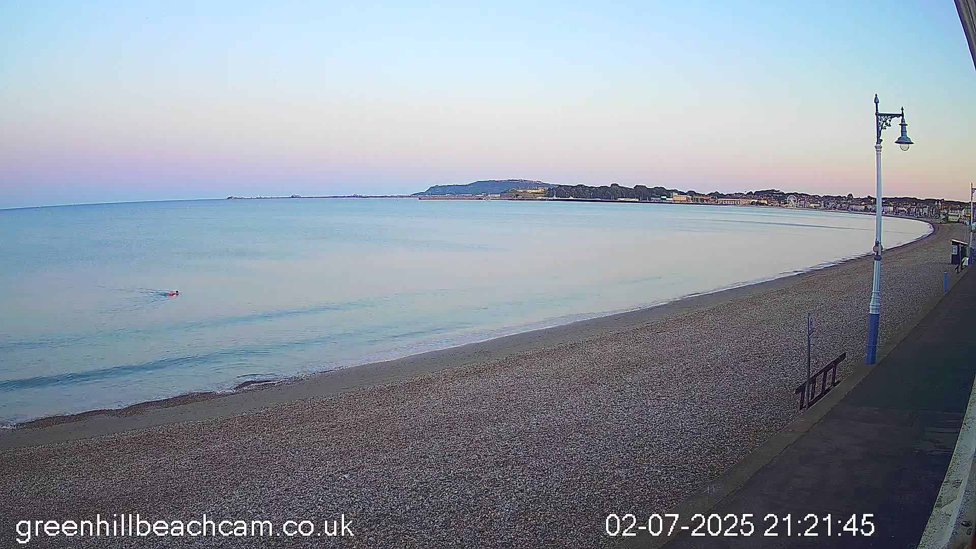 Greenhill - Weymouth Beach Live Cam - Weymouth, Dorset, South West, England, United Kingdom