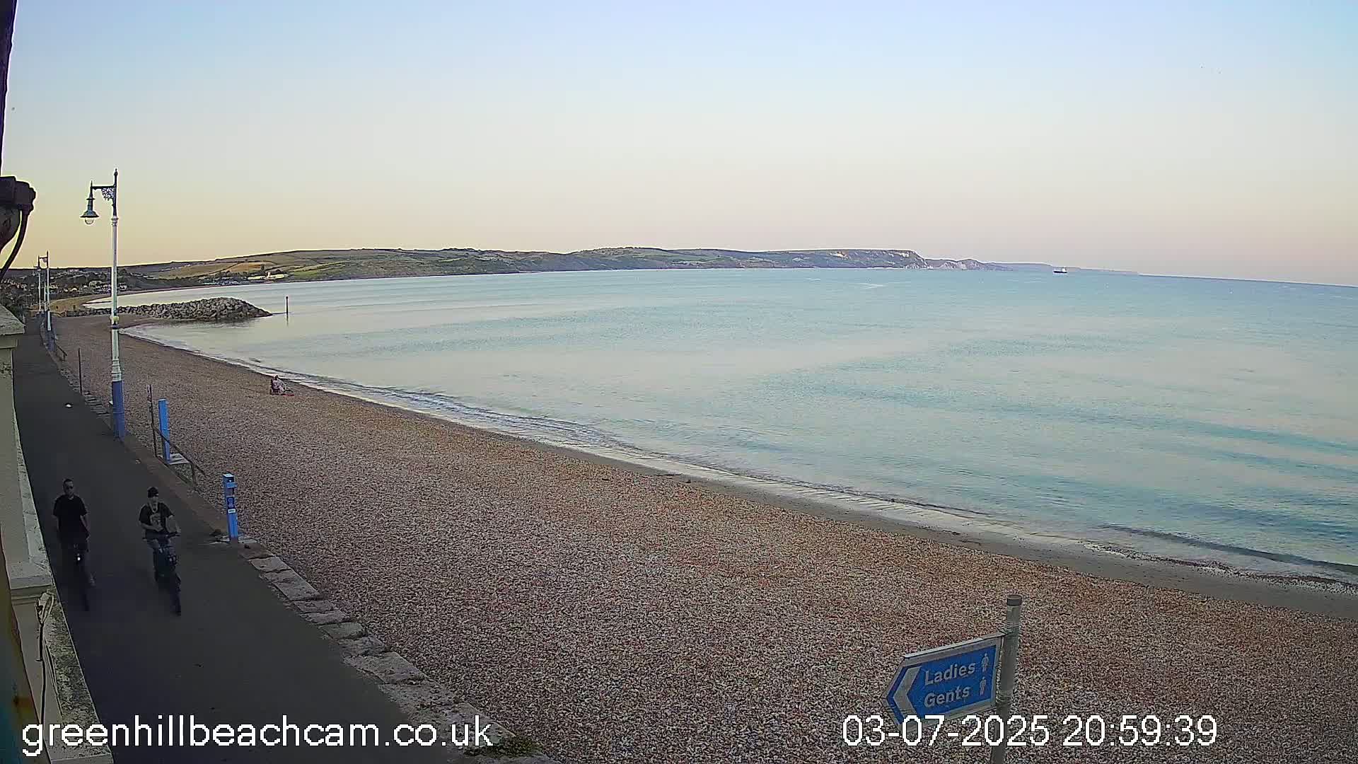 Greenhill - Weymouth Beach Live Cam - Weymouth, Dorset, South West, England, United Kingdom