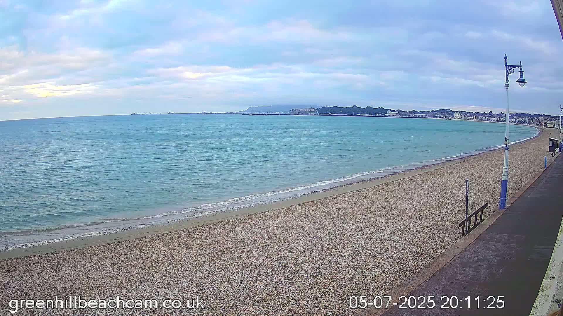 Greenhill - Weymouth Beach Live Cam - Weymouth, Dorset, South West, England, United Kingdom