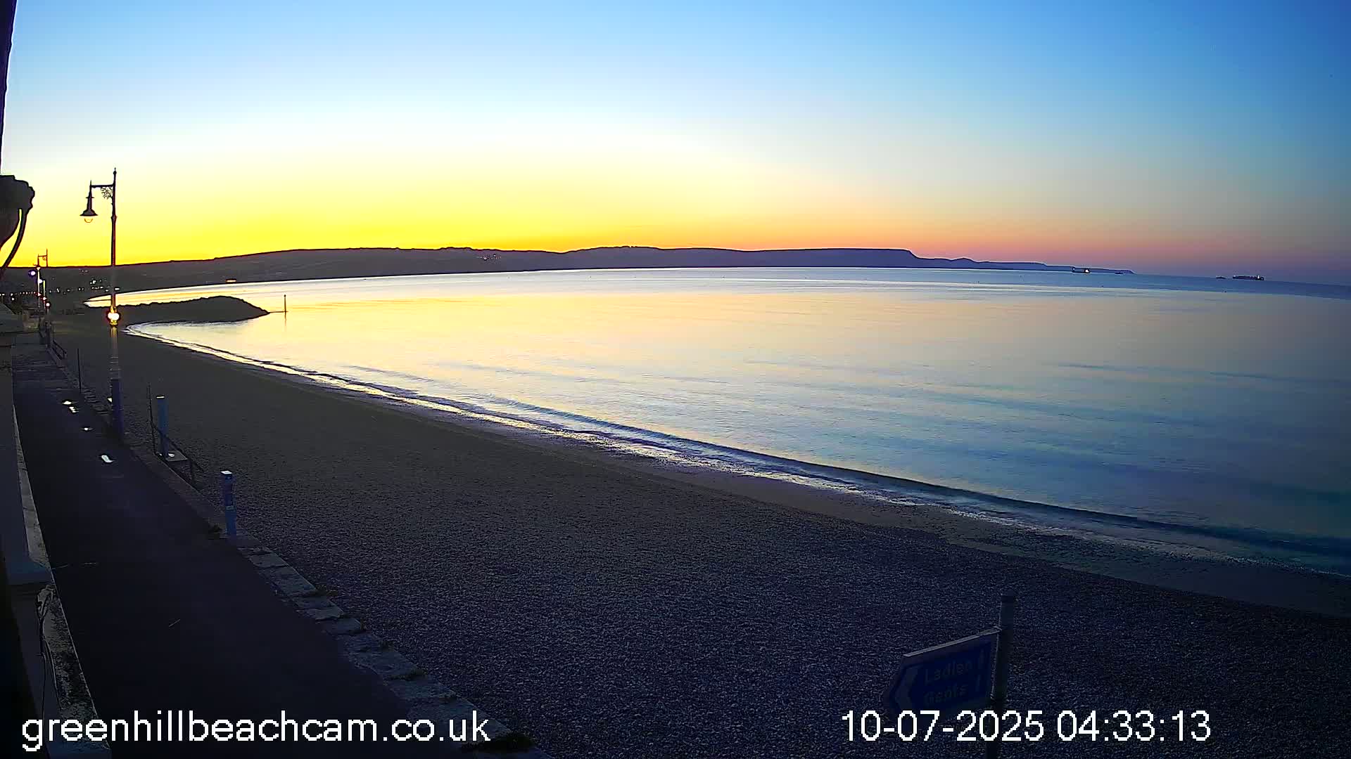 Greenhill - Weymouth Beach Live Cam - Weymouth, Dorset, South West, England, United Kingdom