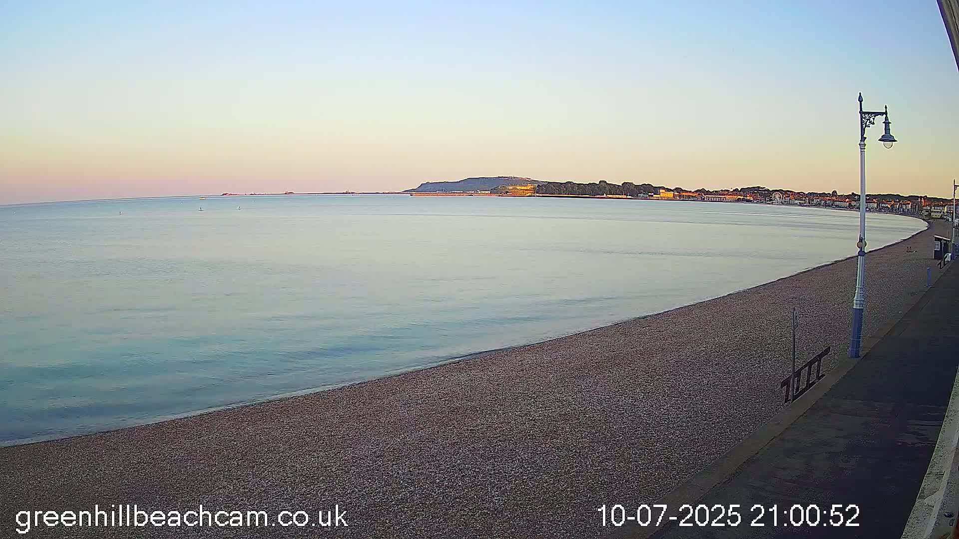 Greenhill - Weymouth Beach Live Cam - Weymouth, Dorset, South West, England, United Kingdom