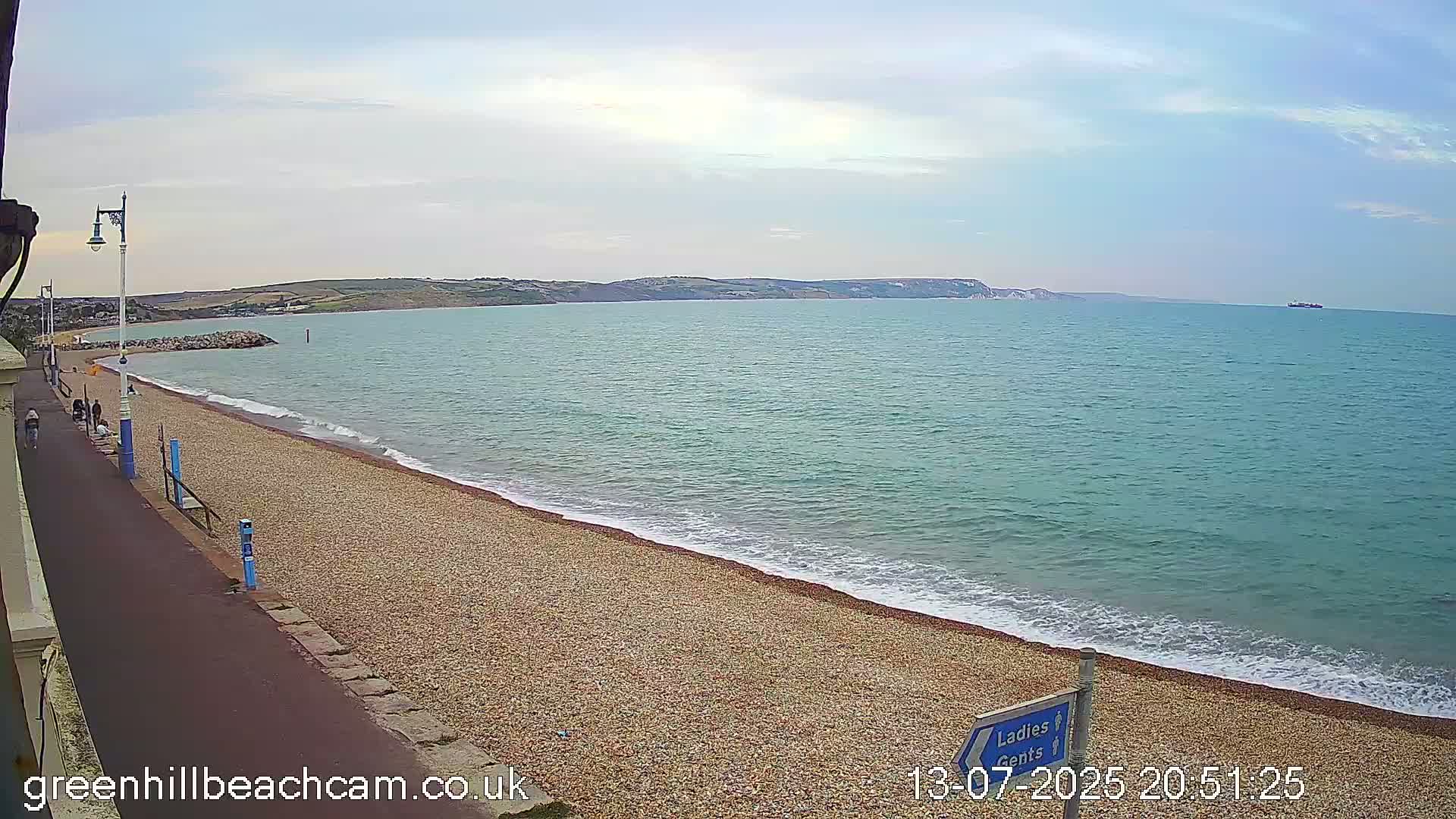 Greenhill - Weymouth Beach Live Cam - Weymouth, Dorset, South West, England, United Kingdom