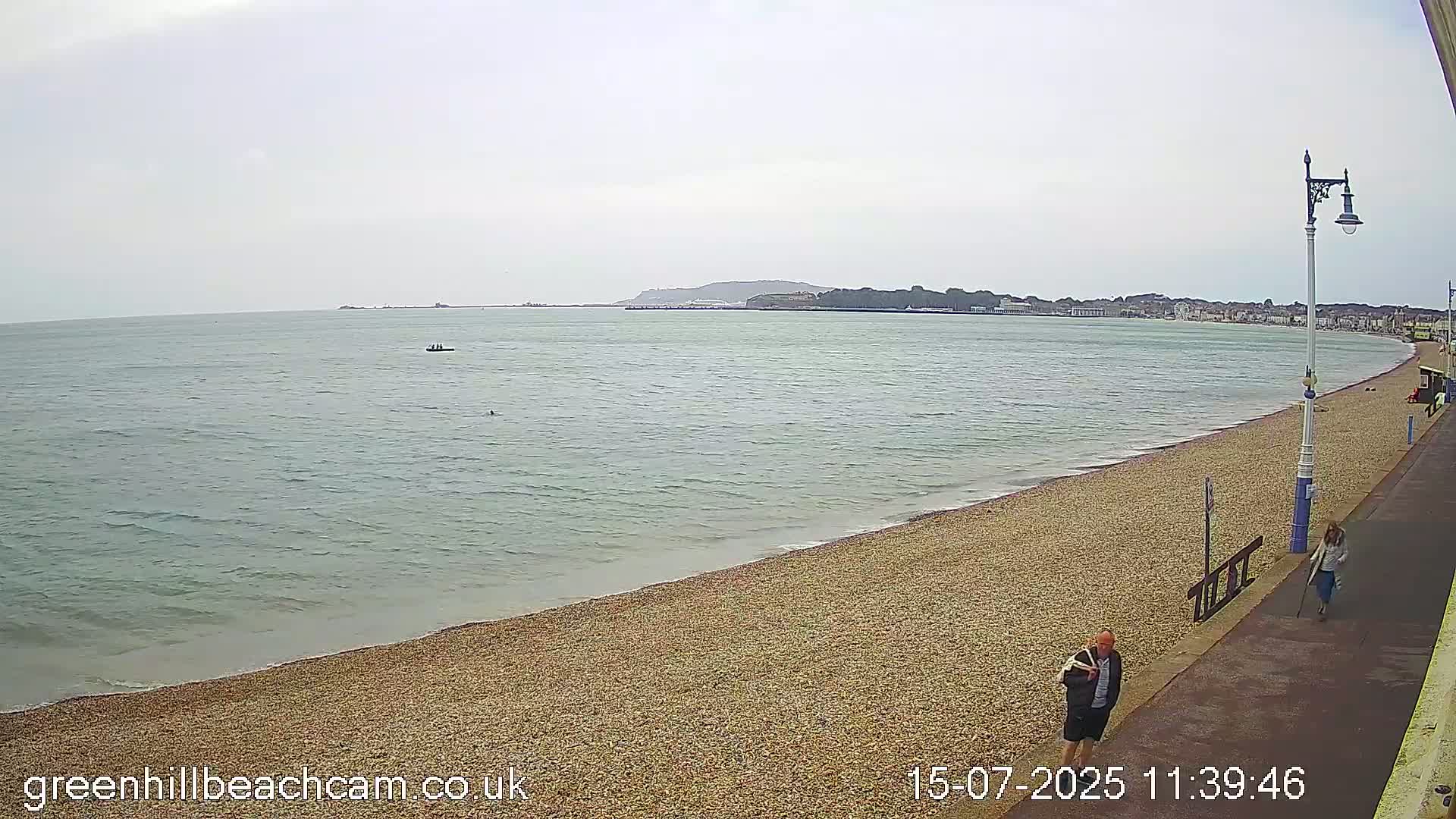 Greenhill - Weymouth Beach Live Cam - Weymouth, Dorset, South West, England, United Kingdom
