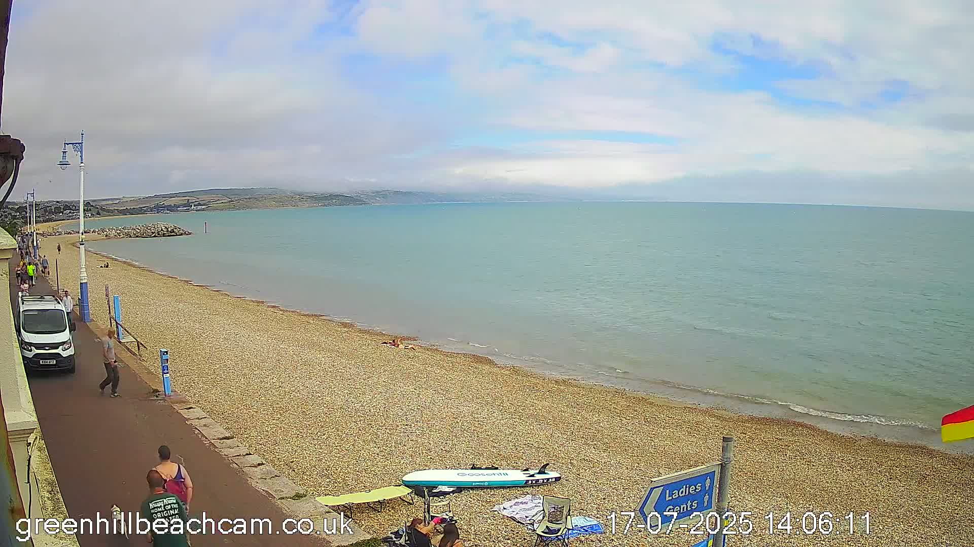 Greenhill - Weymouth Beach Live Cam - Weymouth, Dorset, South West, England, United Kingdom