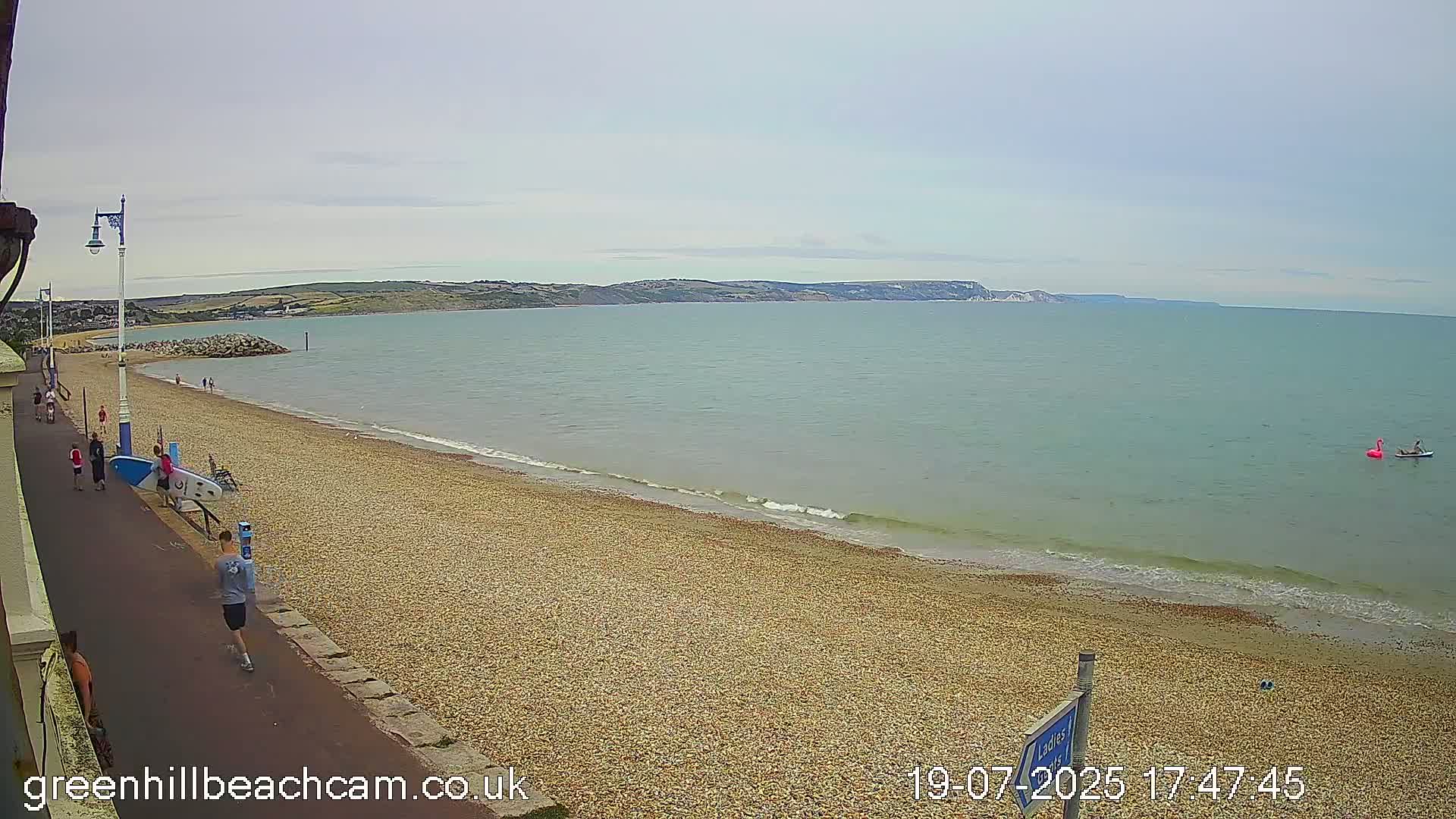 Greenhill - Weymouth Beach Live Cam - Weymouth, Dorset, South West, England, United Kingdom