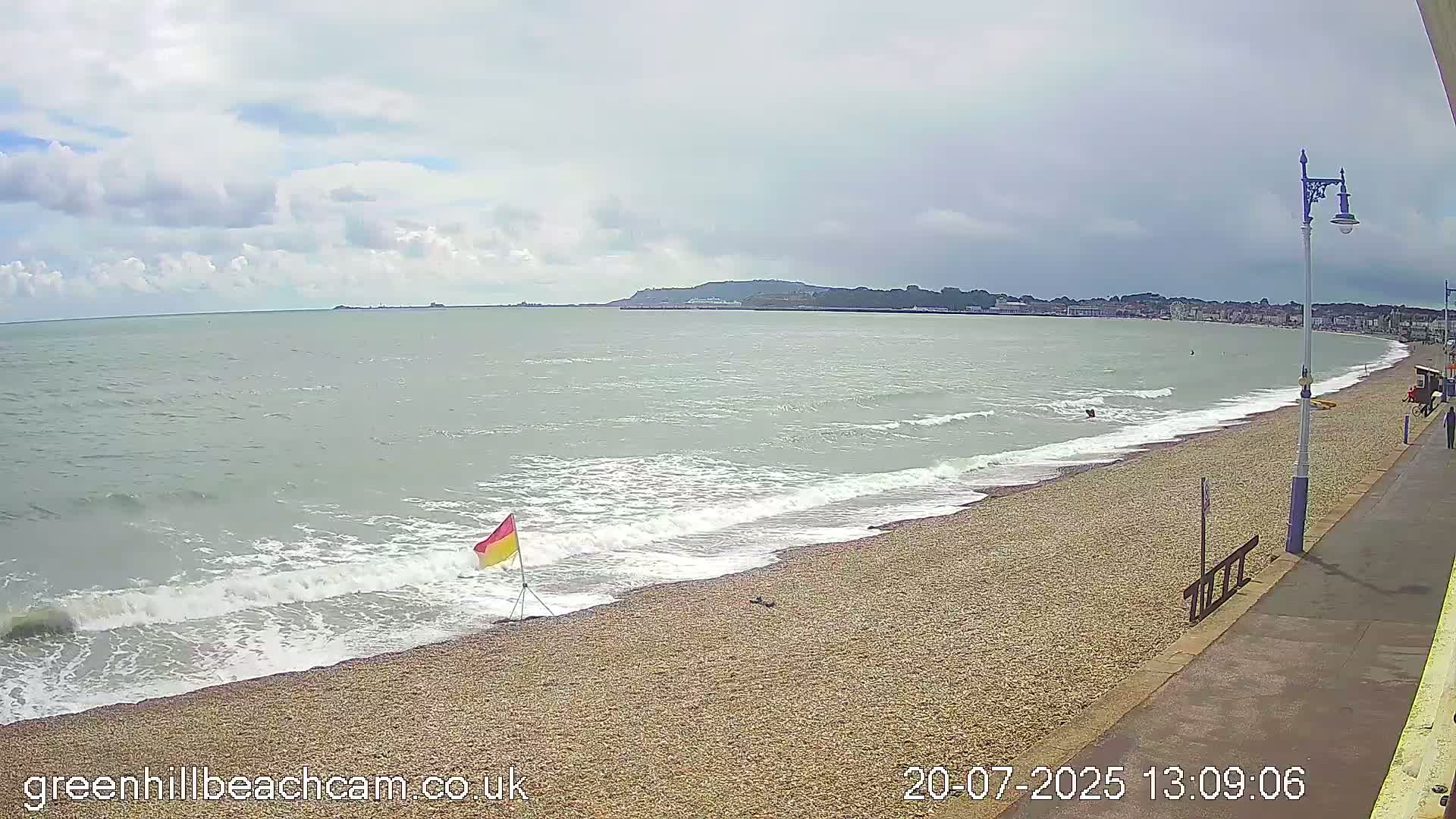 Greenhill - Weymouth Beach Live Cam - Weymouth, Dorset, South West, England, United Kingdom