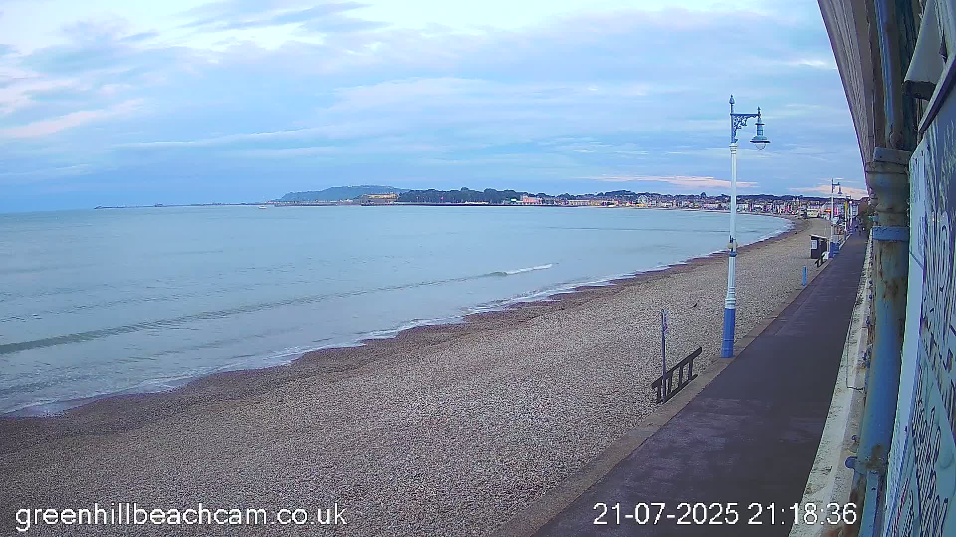 Greenhill - Weymouth Beach Live Cam - Weymouth, Dorset, South West, England, United Kingdom