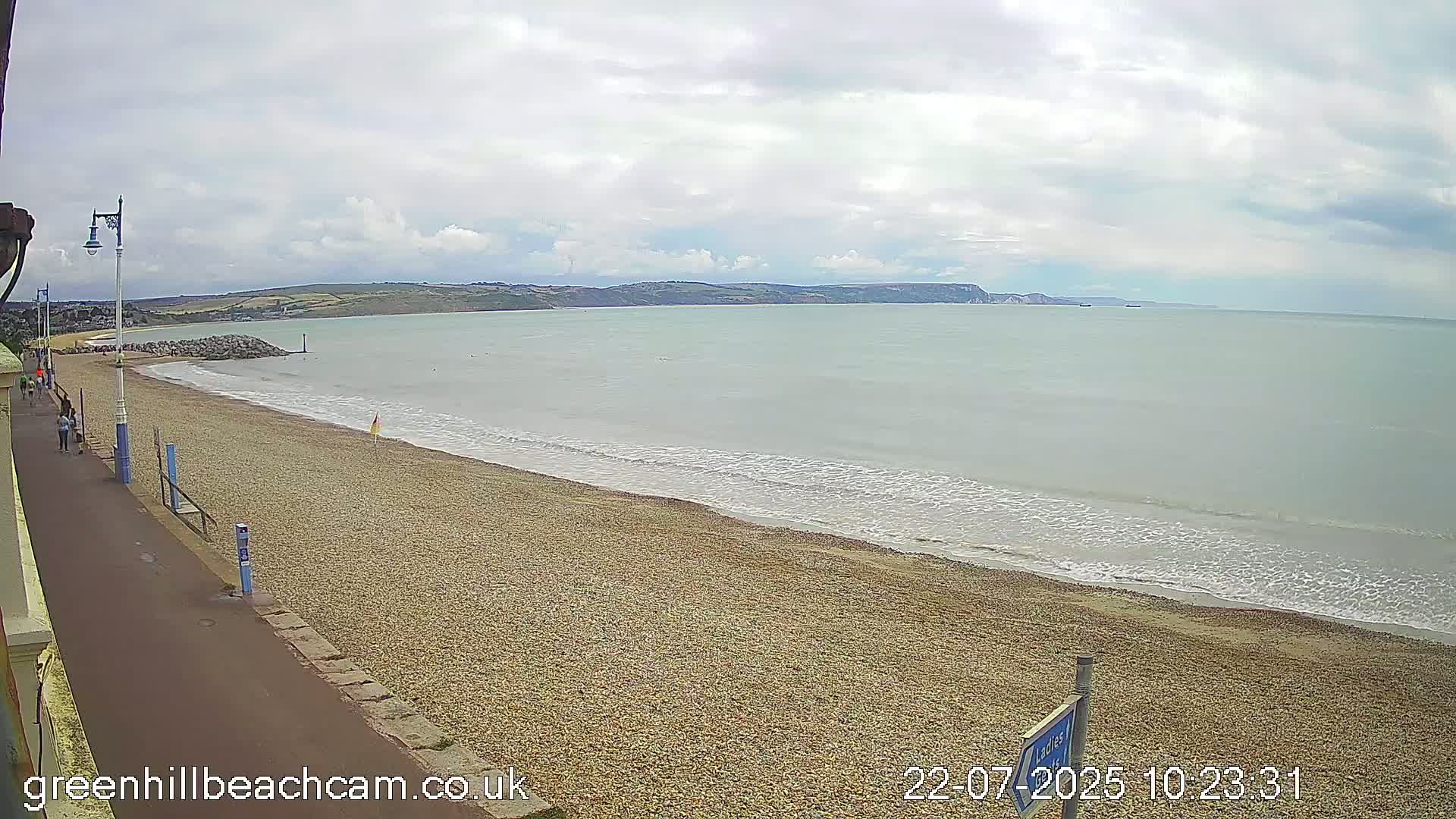 Greenhill - Weymouth Beach Live Cam - Weymouth, Dorset, South West, England, United Kingdom
