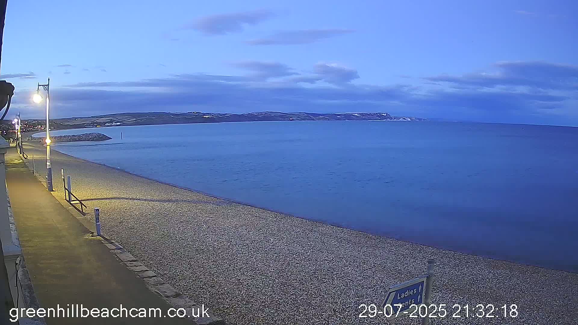 Greenhill - Weymouth Beach Live Cam - Weymouth, Dorset, South West, England, United Kingdom