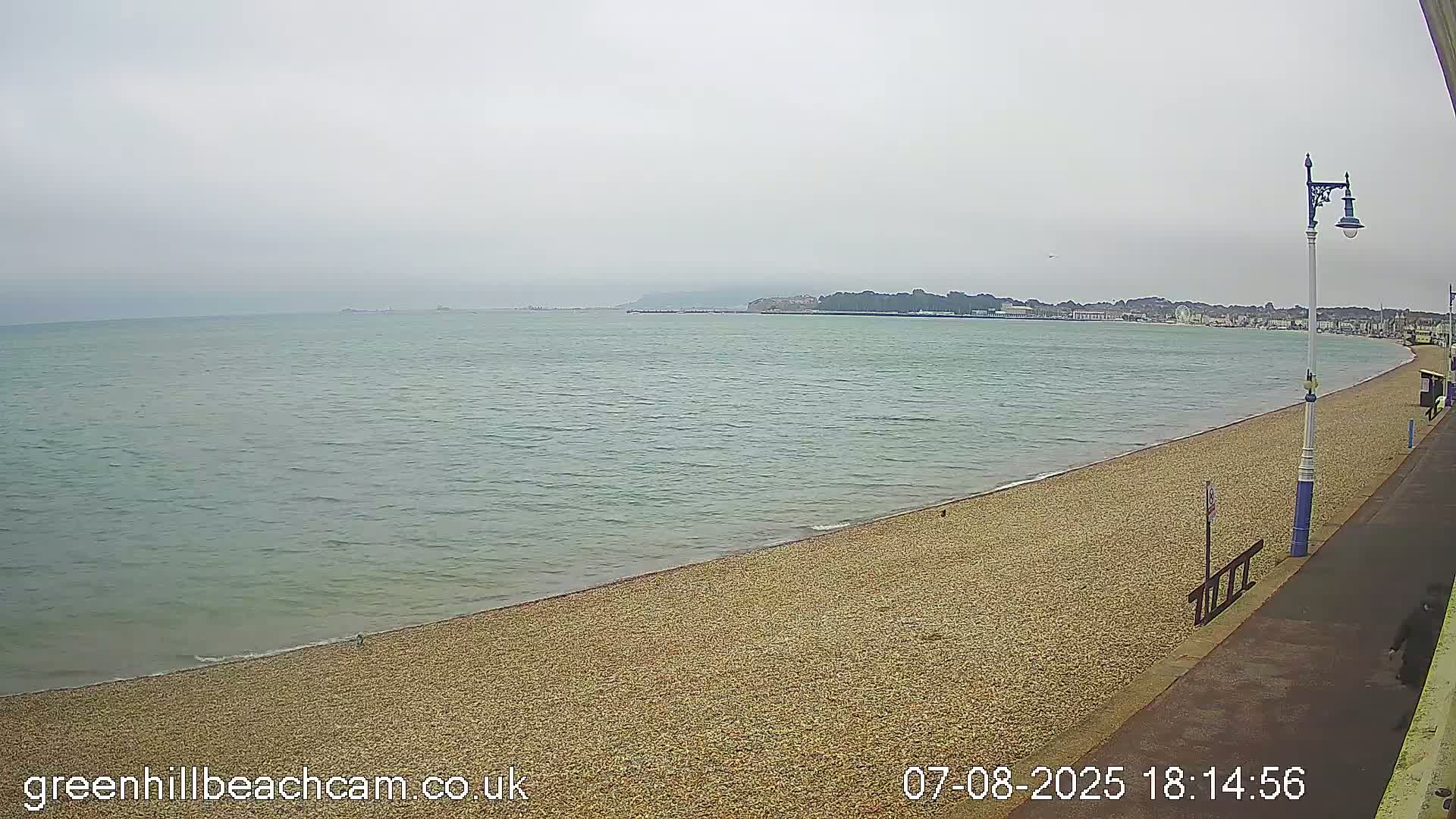 Greenhill - Weymouth Beach Live Cam - Weymouth, Dorset, South West, England, United Kingdom
