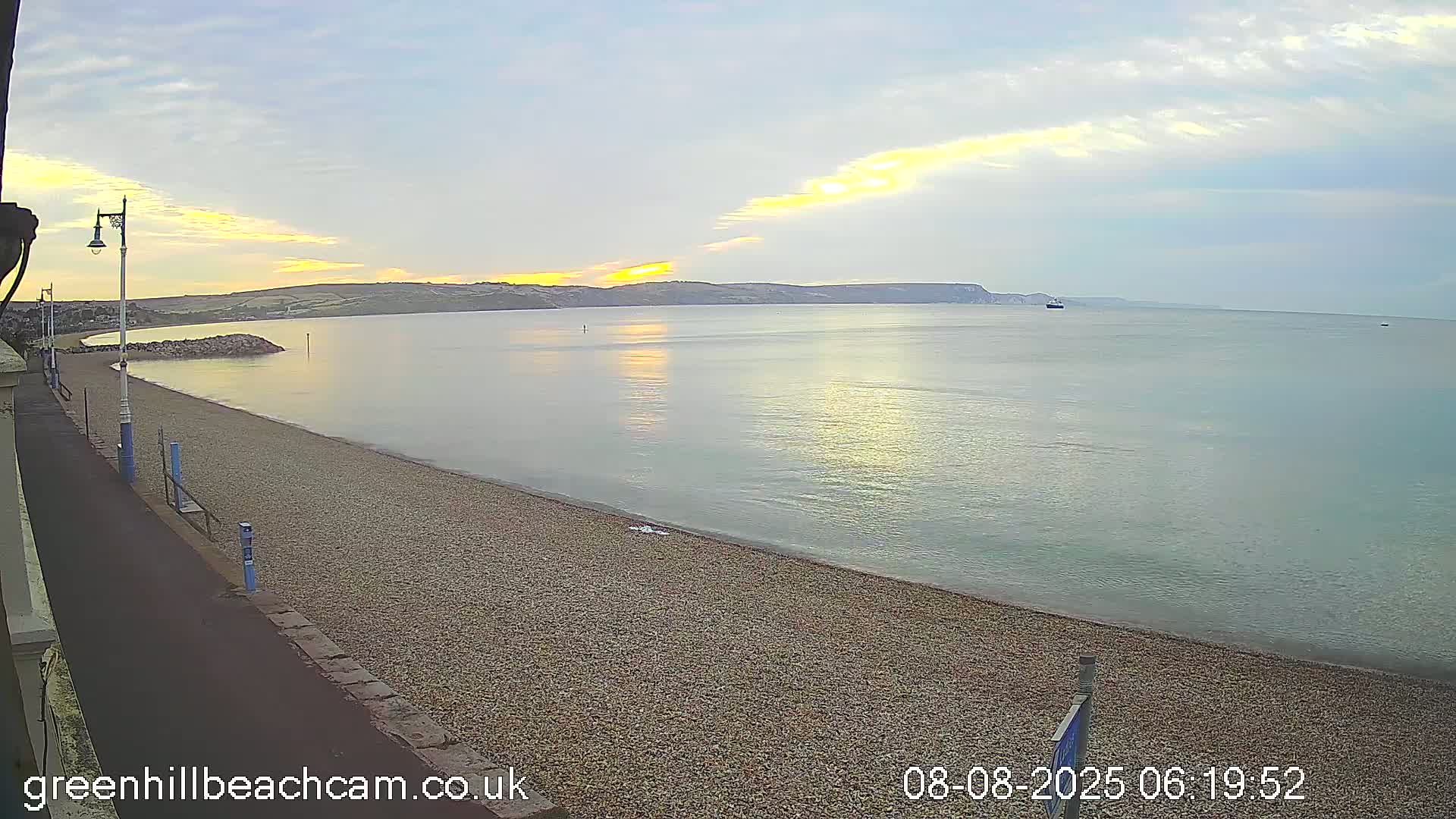 Greenhill - Weymouth Beach Live Cam - Weymouth, Dorset, South West, England, United Kingdom