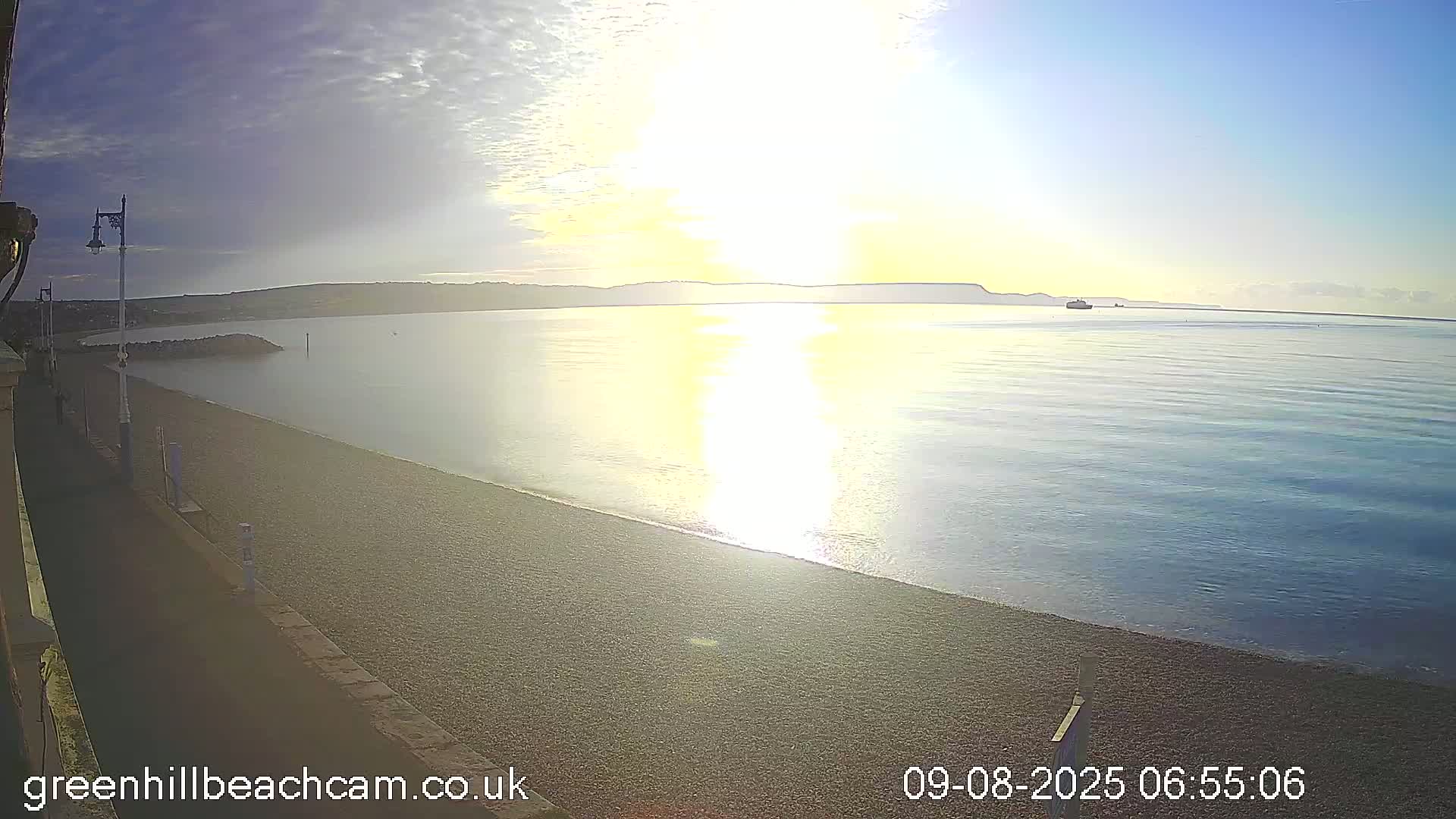 Greenhill - Weymouth Beach Live Cam - Weymouth, Dorset, South West, England, United Kingdom