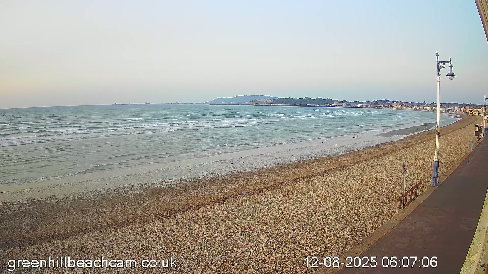 Greenhill - Weymouth Beach Live Cam - Weymouth, Dorset, South West, England, United Kingdom