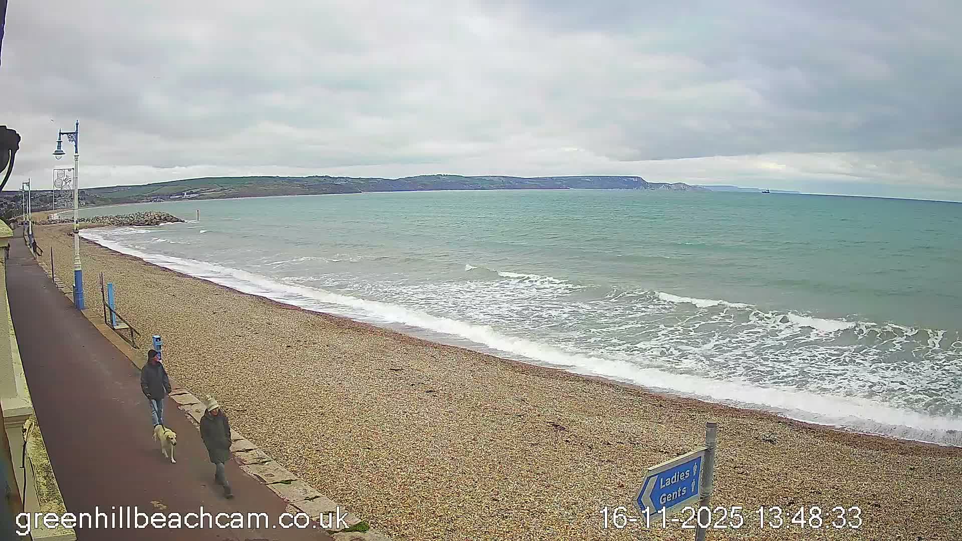 Greenhill - Weymouth Beach Live Cam - Weymouth, Dorset, South West, England, United Kingdom