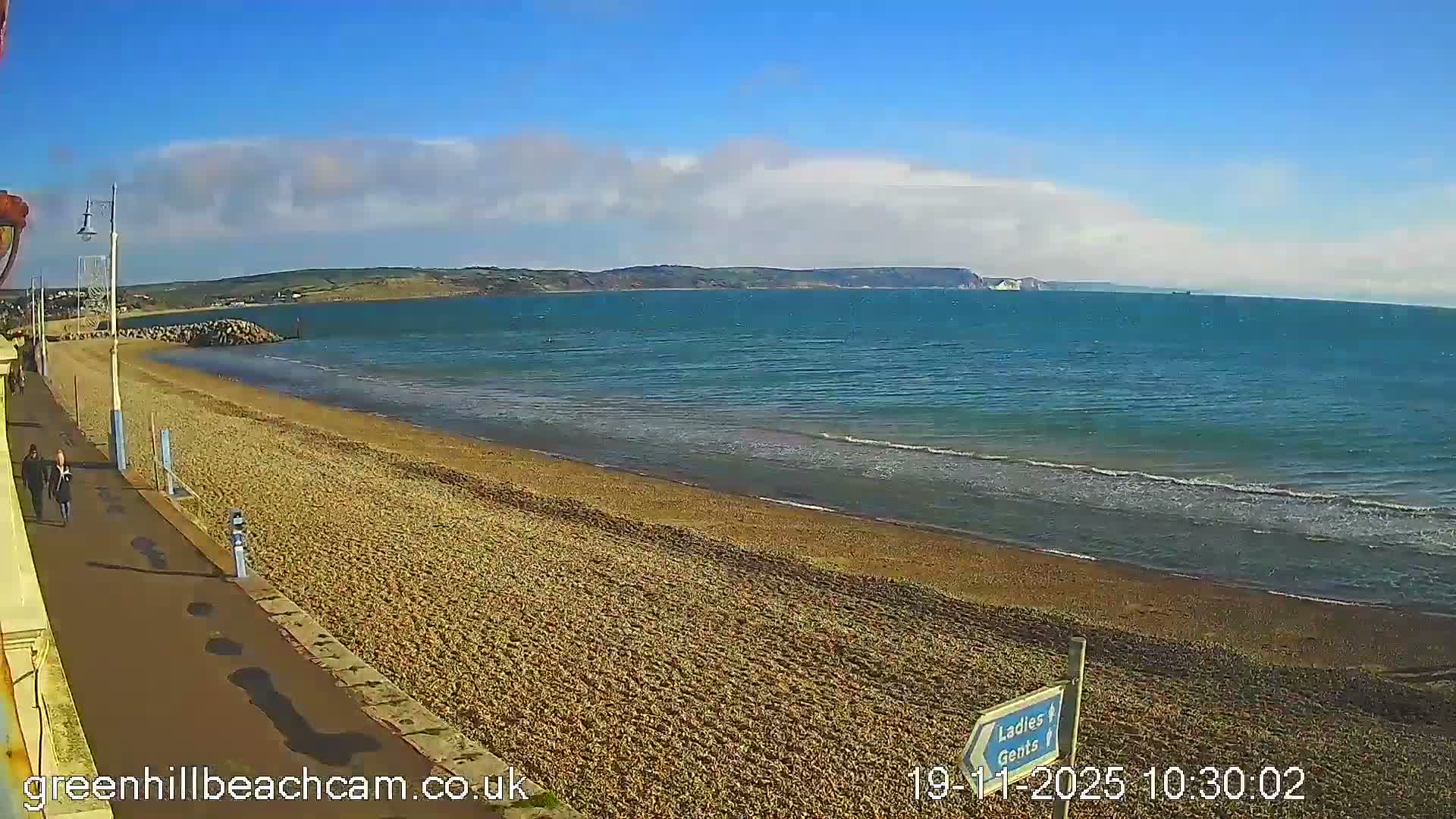 Greenhill - Weymouth Beach Live Cam - Weymouth, Dorset, South West, England, United Kingdom