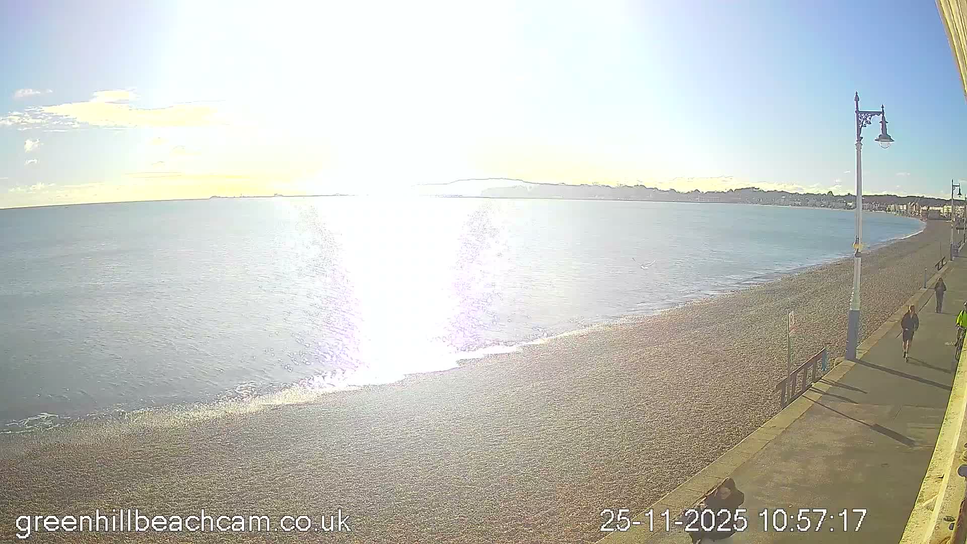 Greenhill - Weymouth Beach Live Cam - Weymouth, Dorset, South West, England, United Kingdom