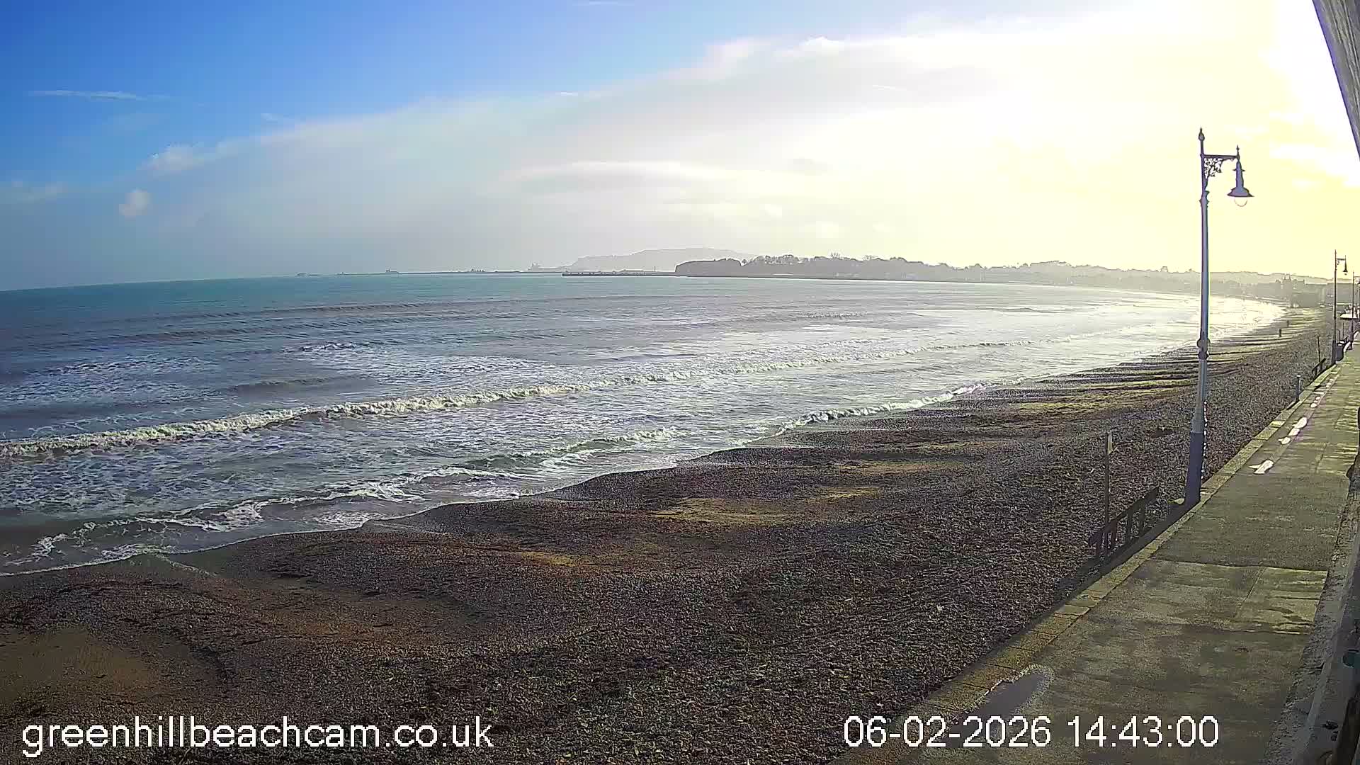 Greenhill - Weymouth Beach Live Cam - Weymouth, Dorset, South West, England, United Kingdom