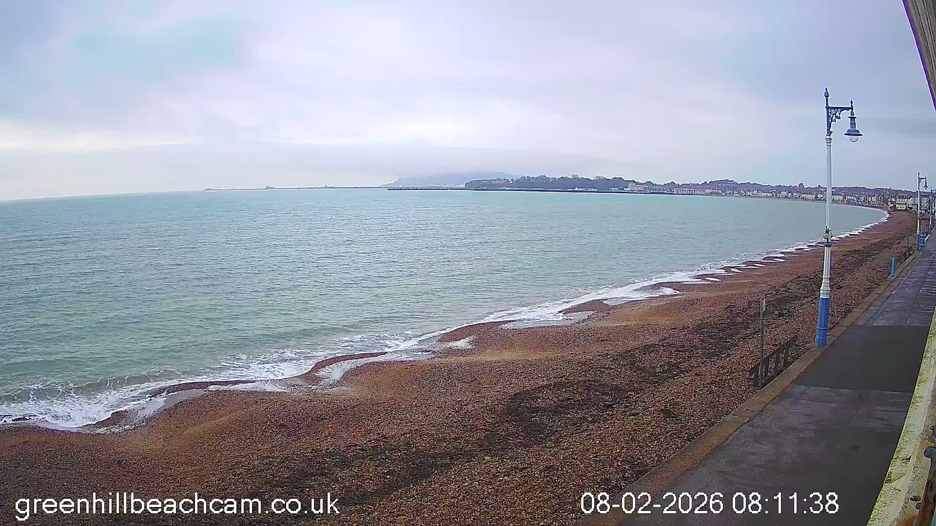 Greenhill - Weymouth Beach Live Cam - Weymouth, Dorset, South West, England, United Kingdom