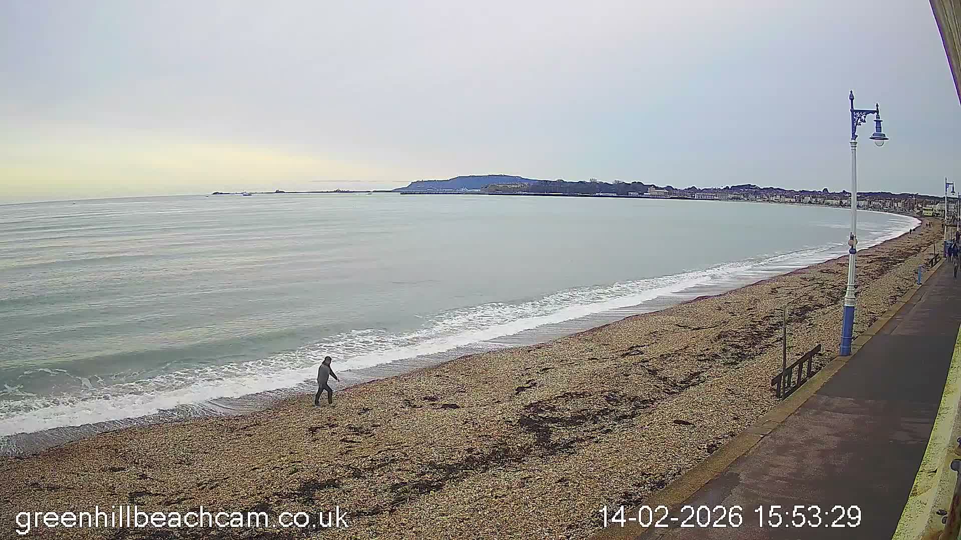 Greenhill - Weymouth Beach Live Cam - Weymouth, Dorset, South West, England, United Kingdom