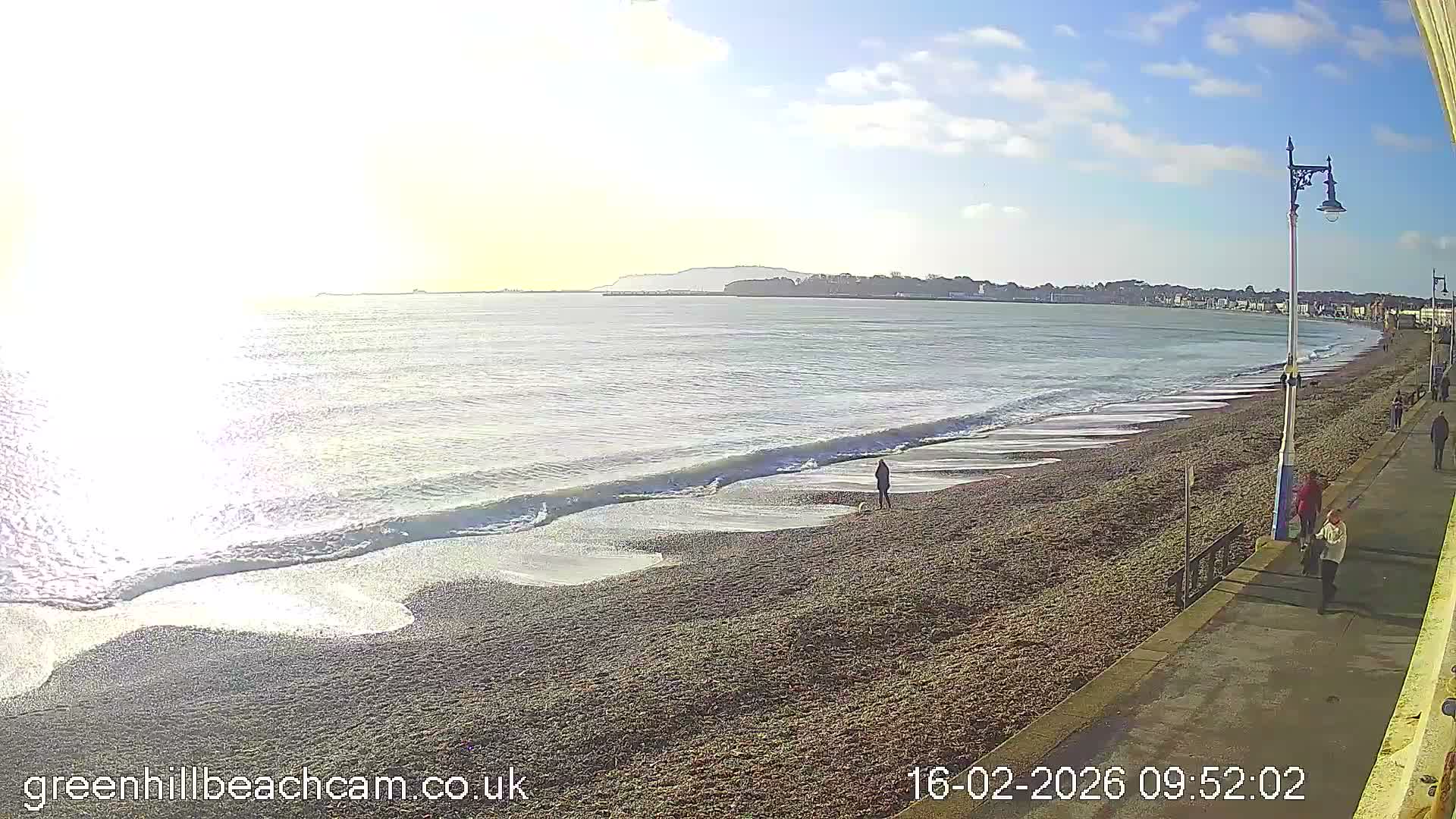 Greenhill - Weymouth Beach Live Cam - Weymouth, Dorset, South West, England, United Kingdom