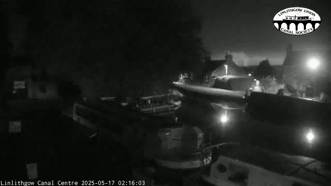 Linlithgow Union Canal Centre Live Cam - Linlithgow, West Lothian, Scotland, United Kingdom