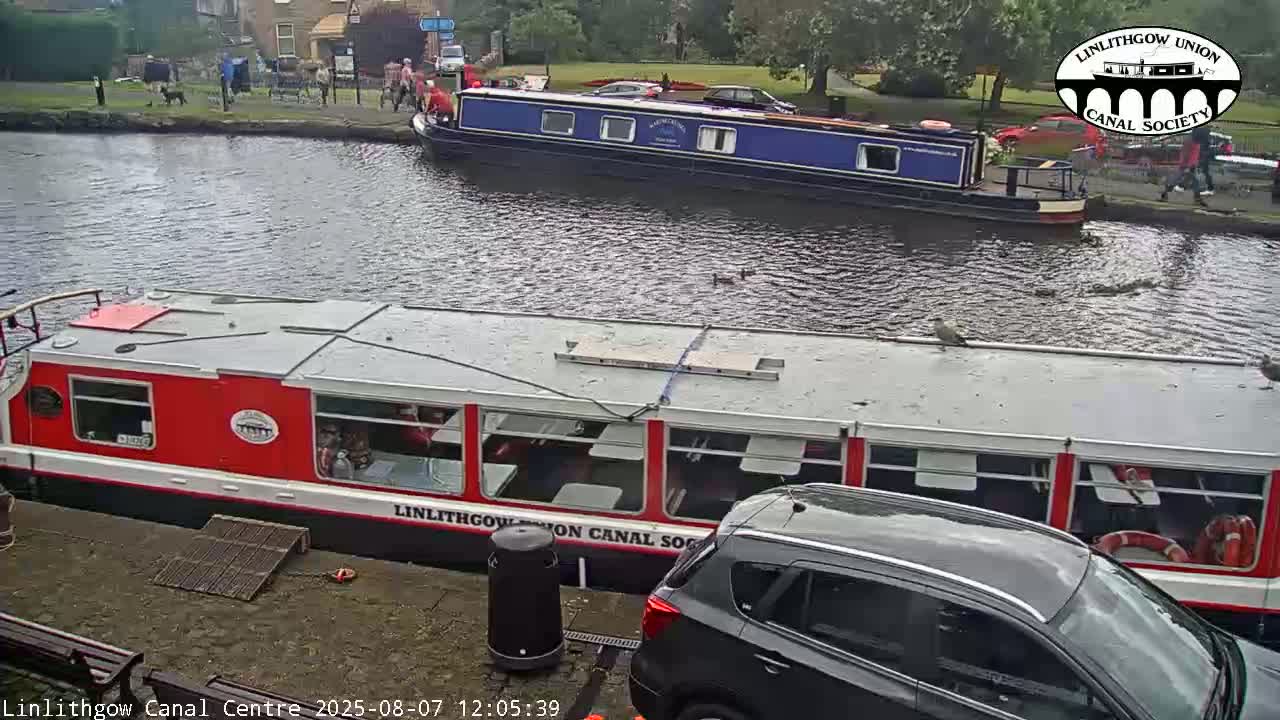 Linlithgow Union Canal Centre Live Cam - Linlithgow, West Lothian, Scotland, United Kingdom