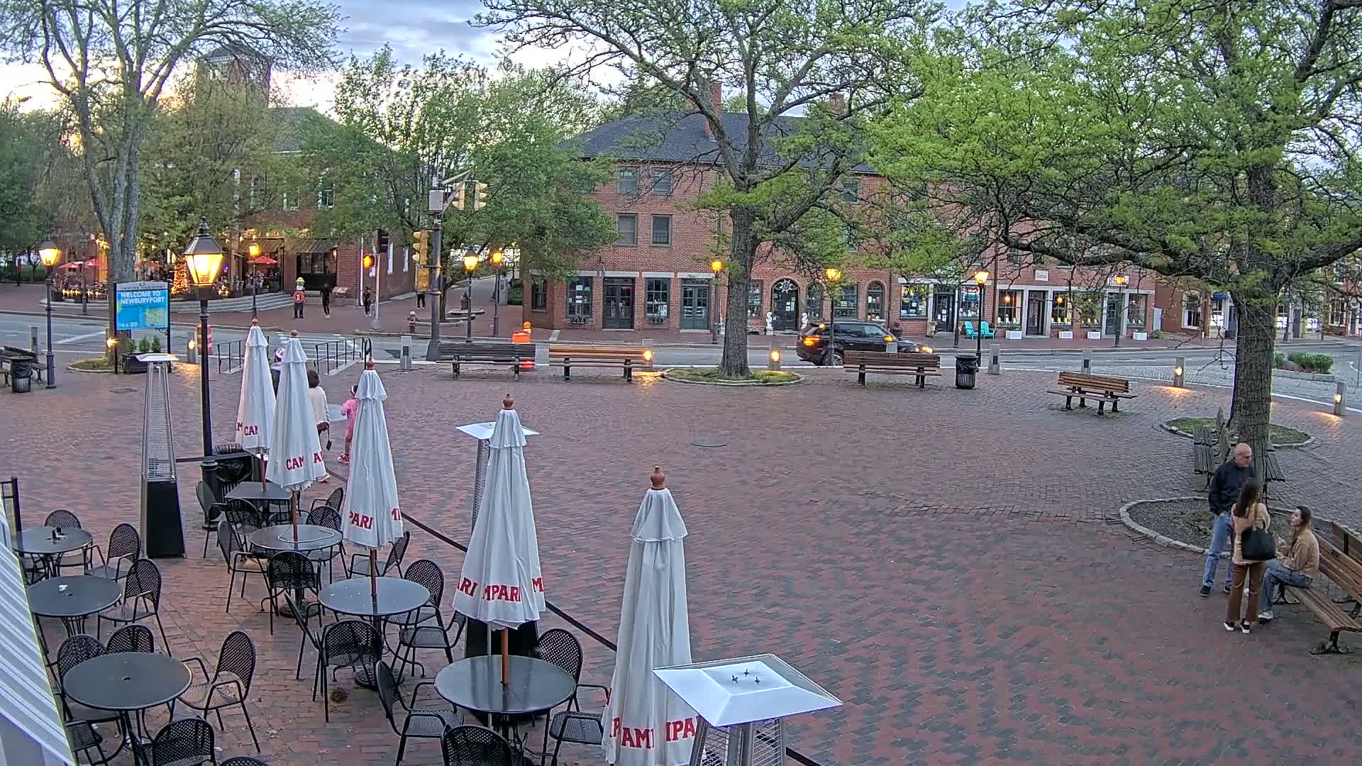 Newburyport, Market Square West Live Cam - Newburyport, Essex, Massachusetts, USA