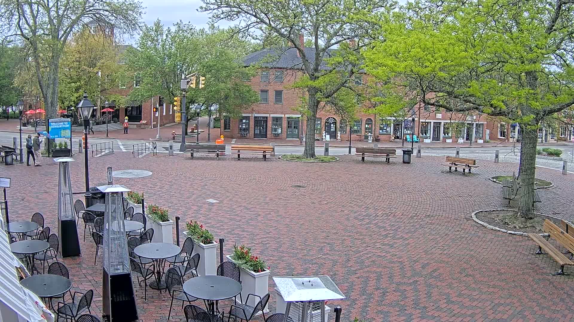 Newburyport, Market Square West Live Cam - Newburyport, Essex, Massachusetts, USA
