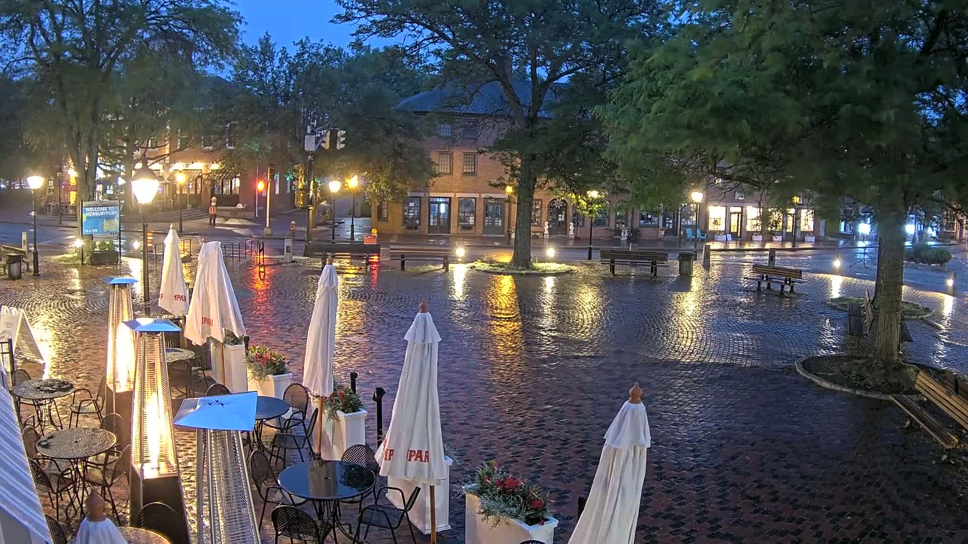Newburyport, Market Square West Live Cam - Newburyport, Essex, Massachusetts, USA