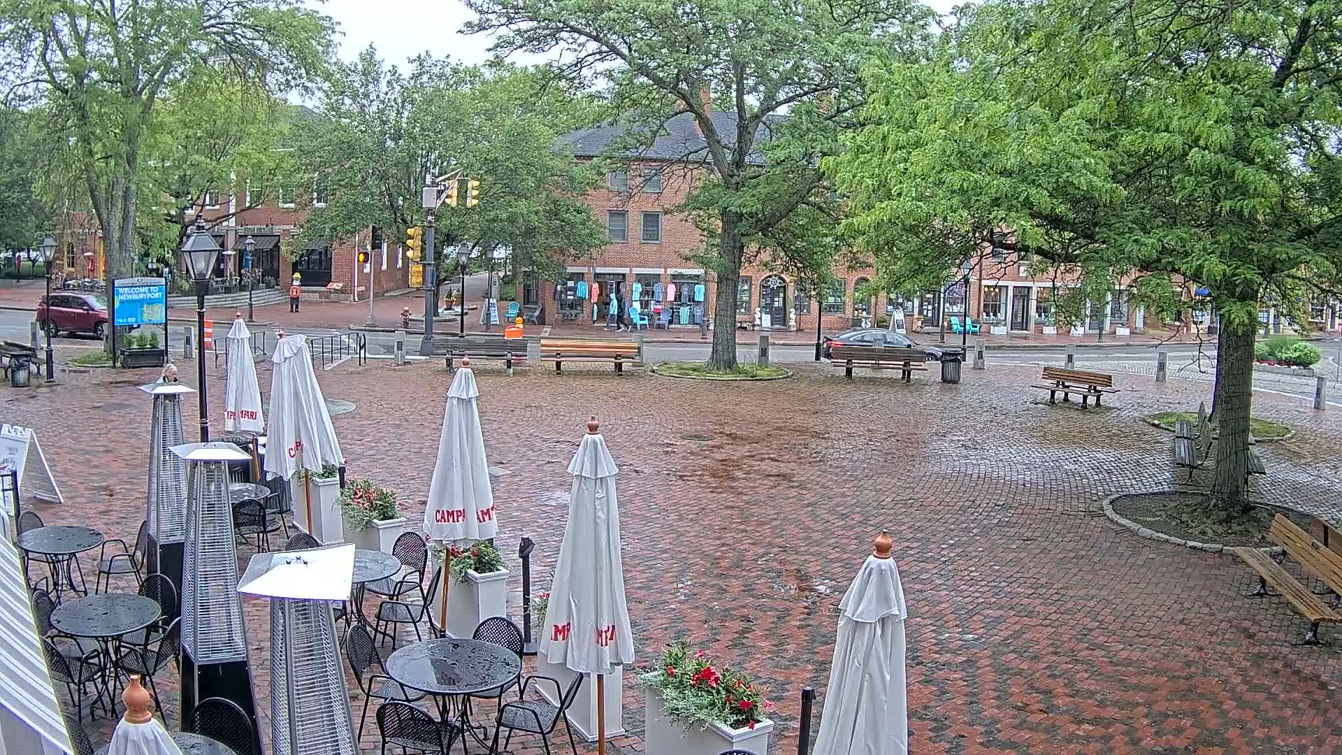Newburyport, Market Square West Live Cam - Newburyport, Essex, Massachusetts, USA