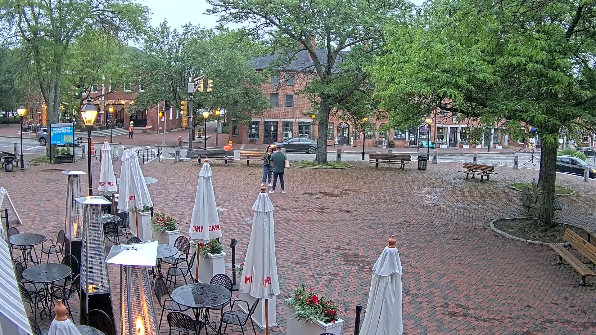 Newburyport, Market Square West Live Cam - Newburyport, Essex, Massachusetts, USA