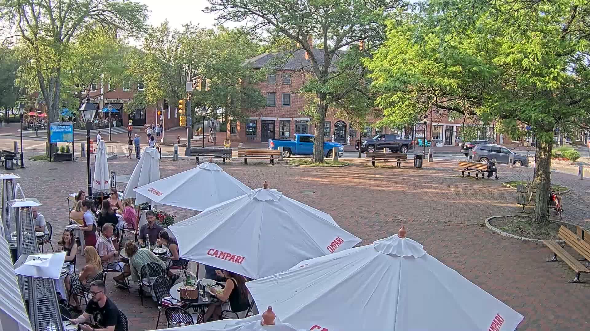 Newburyport, Market Square West Live Cam - Newburyport, Essex, Massachusetts, USA