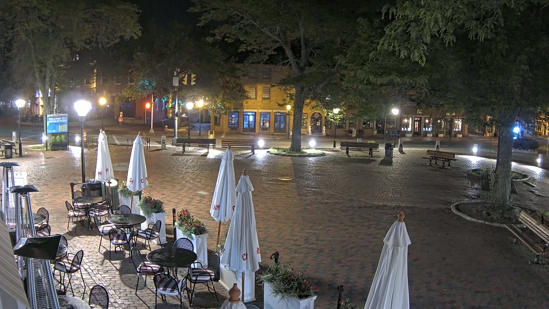 Newburyport, Market Square West Live Cam - Newburyport, Essex, Massachusetts, USA