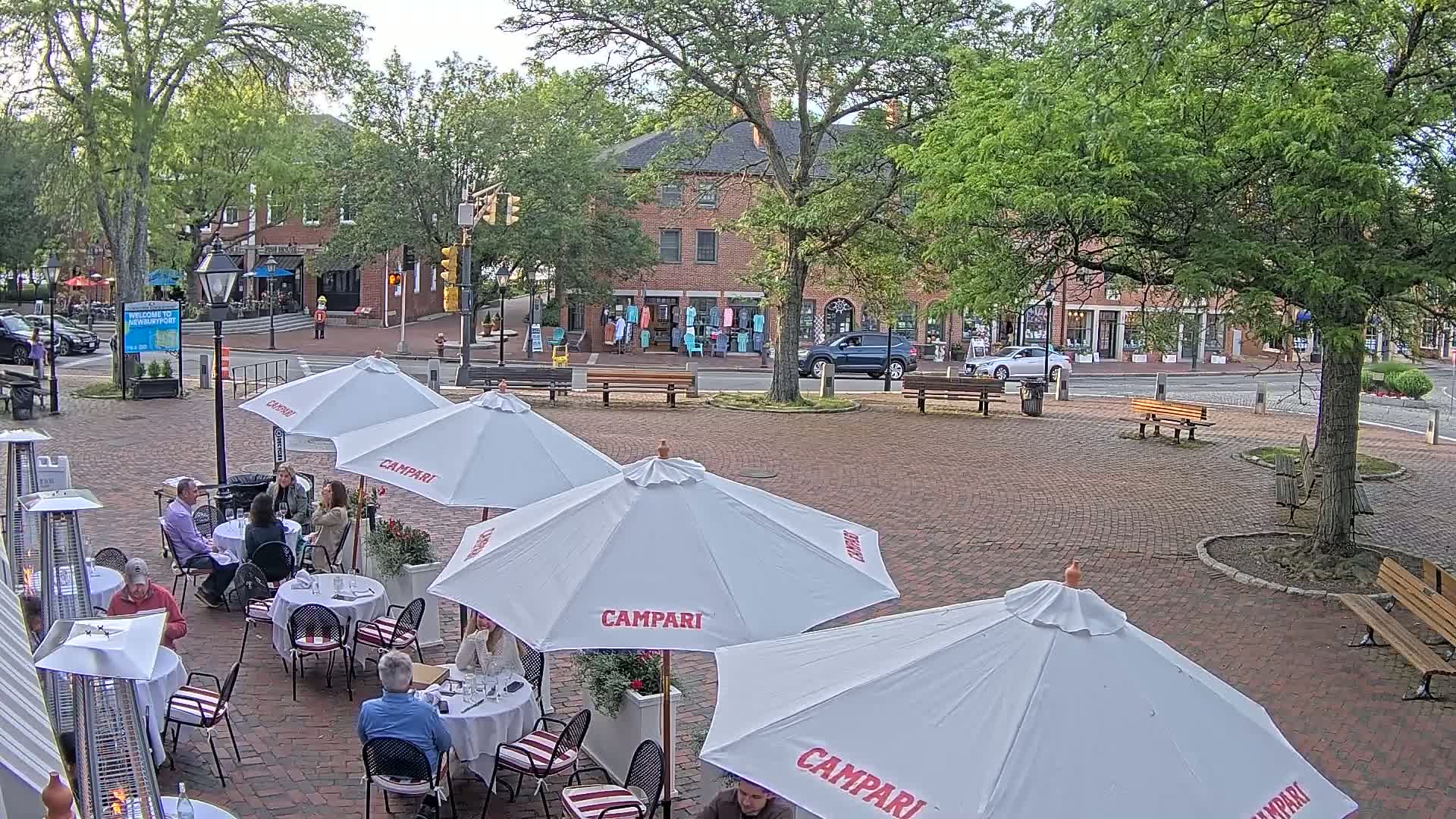 Newburyport, Market Square West Live Cam - Newburyport, Essex, Massachusetts, USA