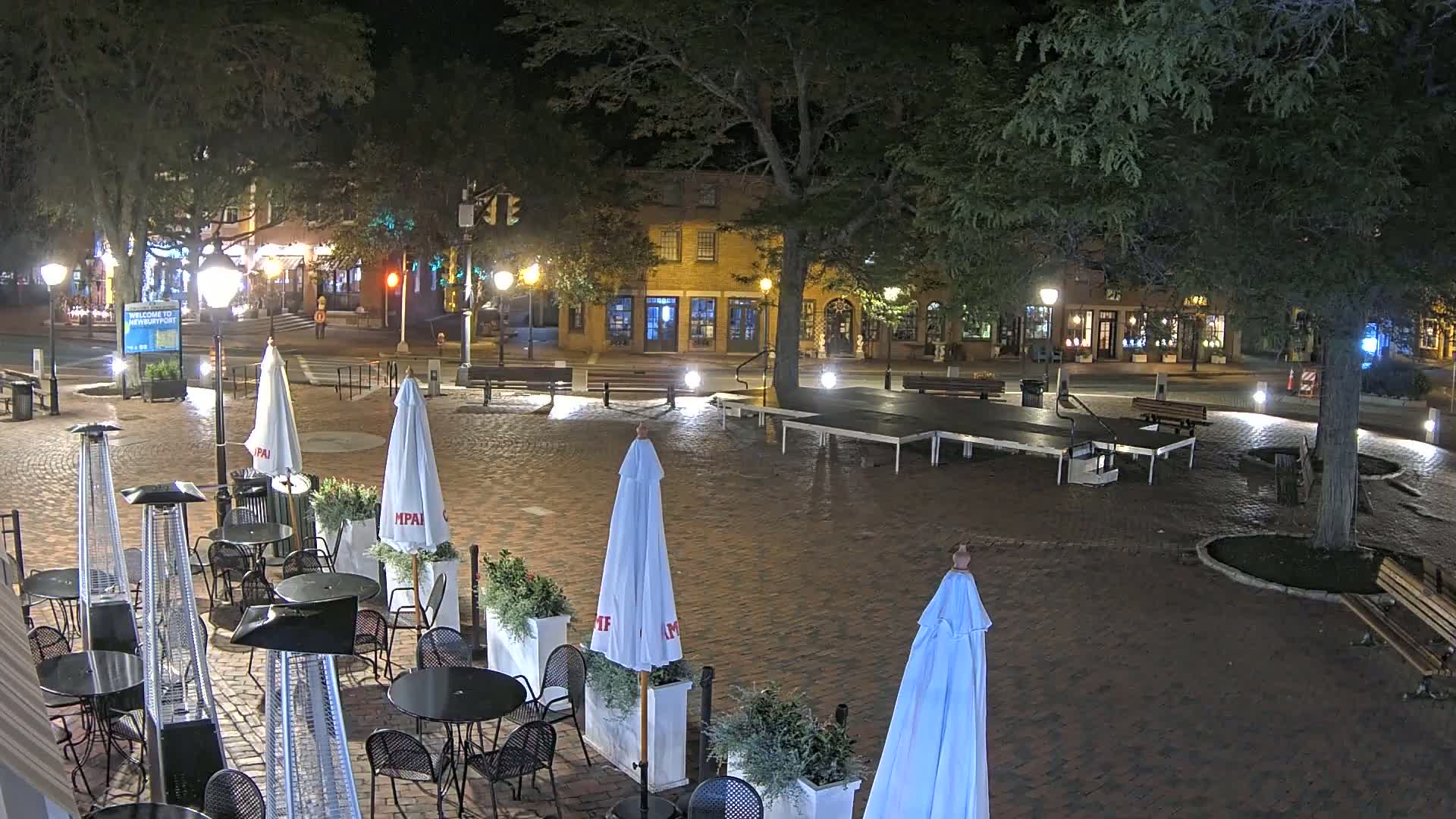 Newburyport, Market Square West Live Cam - Newburyport, Essex, Massachusetts, USA