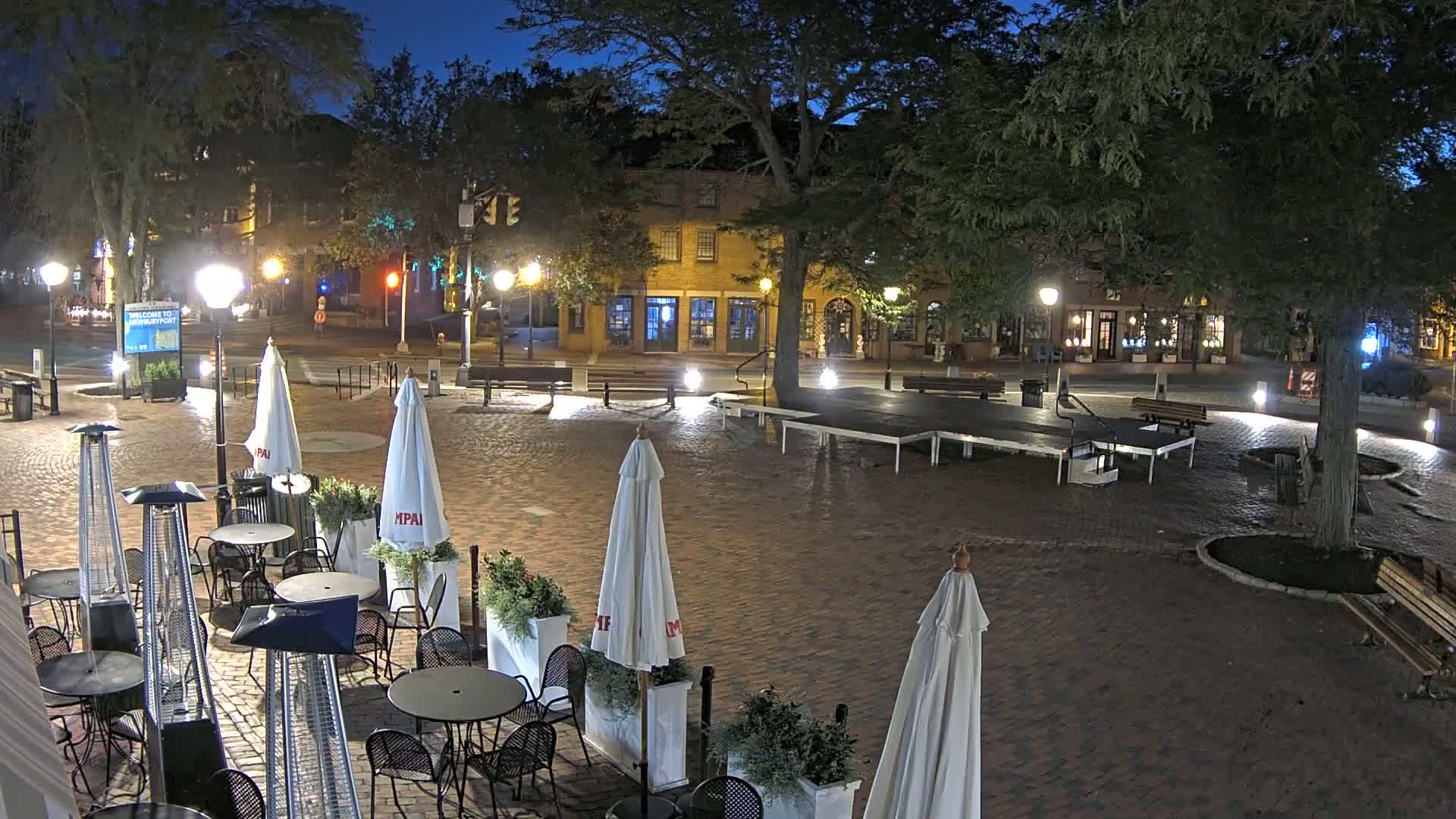 Newburyport, Market Square West Live Cam - Newburyport, Essex, Massachusetts, USA