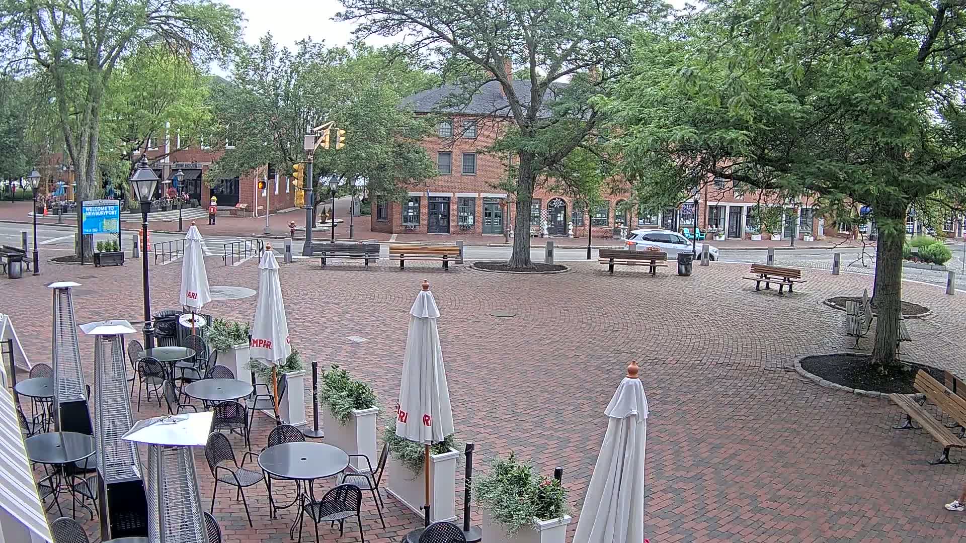 Newburyport, Market Square West Live Cam - Newburyport, Essex, Massachusetts, USA