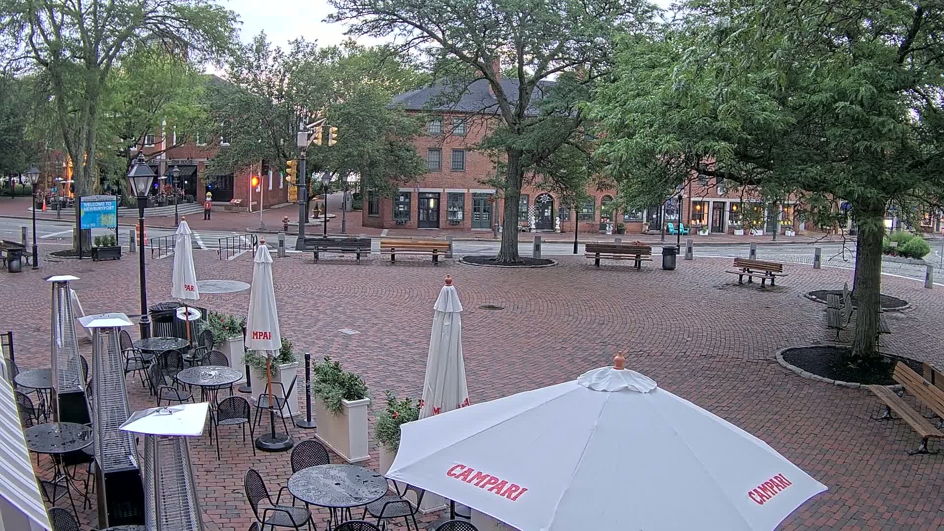 Newburyport, Market Square West Live Cam - Newburyport, Essex, Massachusetts, USA