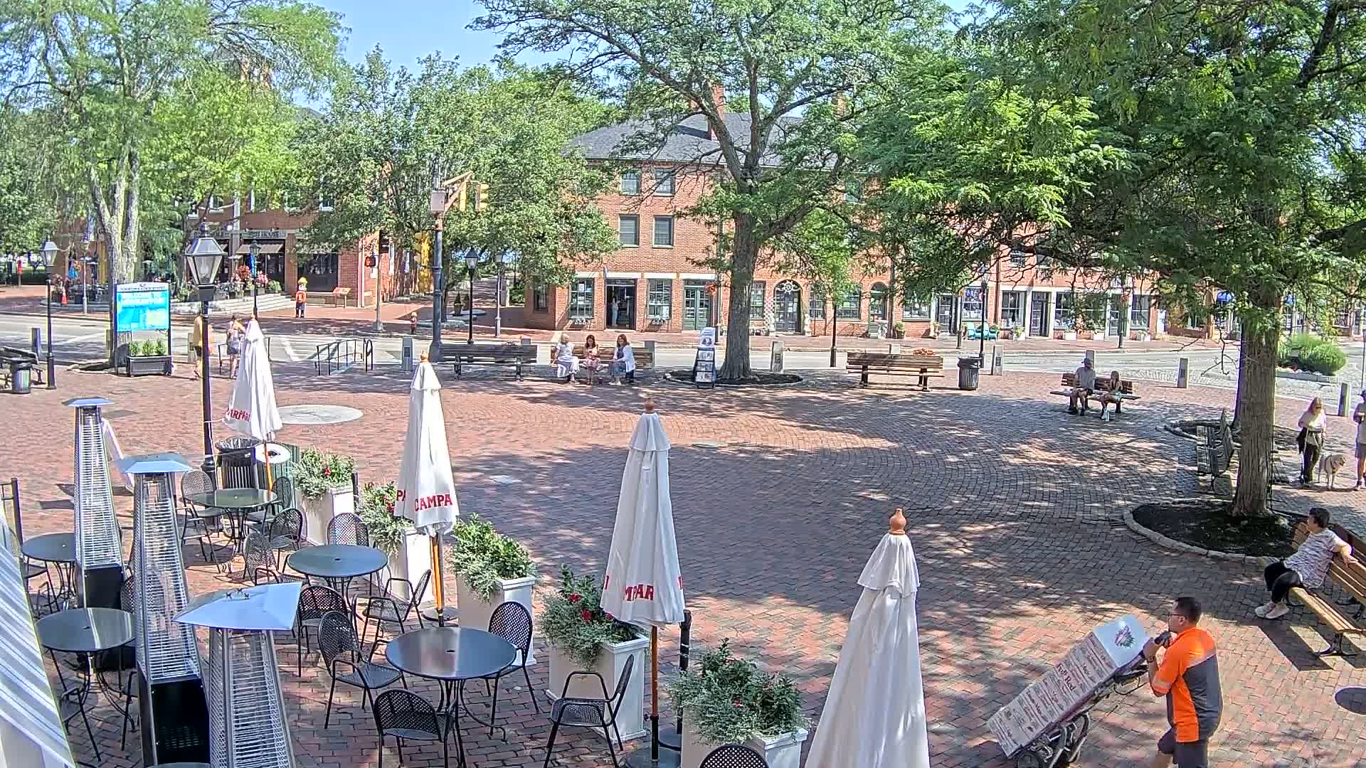 Newburyport, Market Square West Live Cam - Newburyport, Essex, Massachusetts, USA