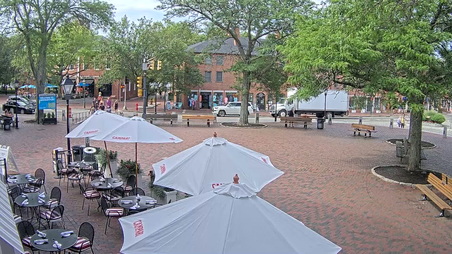 Newburyport, Market Square West Live Cam - Newburyport, Essex, Massachusetts, USA