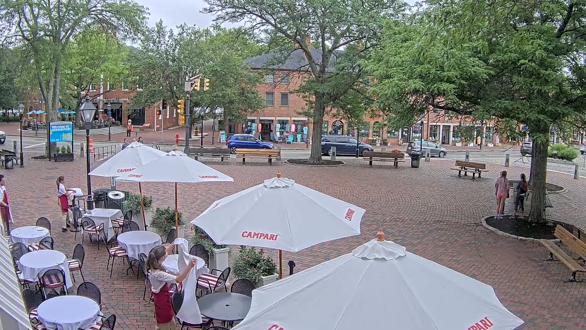 Newburyport, Market Square West Live Cam - Newburyport, Essex, Massachusetts, USA