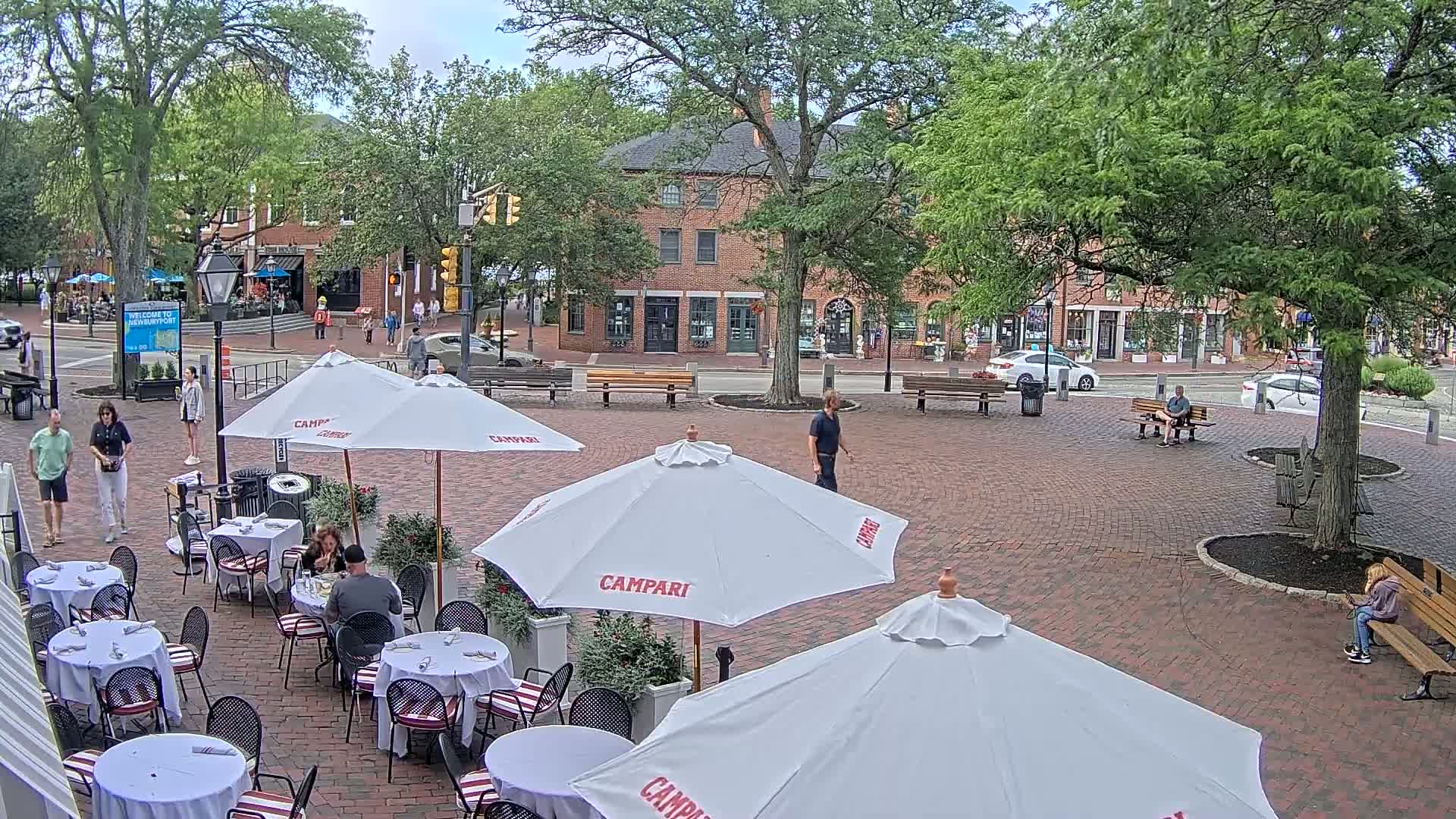 Newburyport, Market Square West Live Cam - Newburyport, Essex, Massachusetts, USA