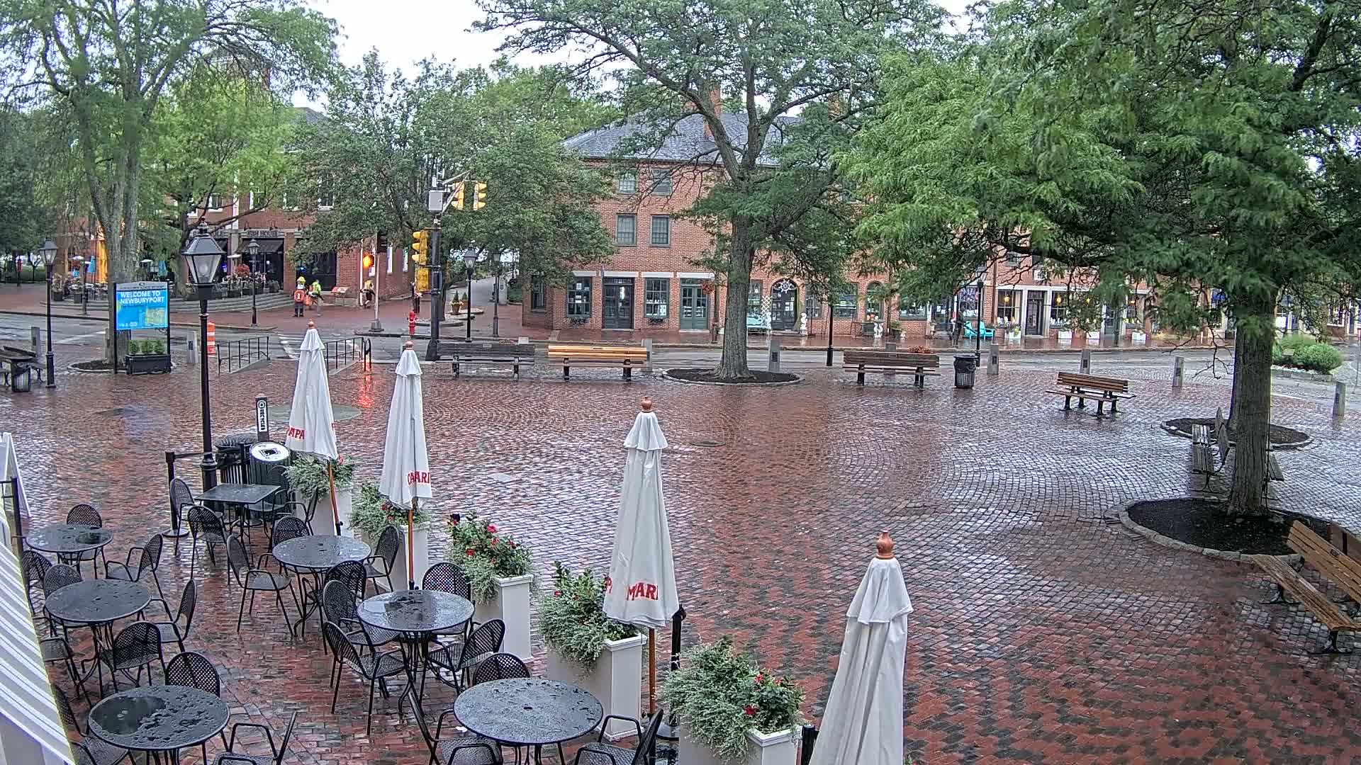 Newburyport, Market Square West Live Cam - Newburyport, Essex, Massachusetts, USA