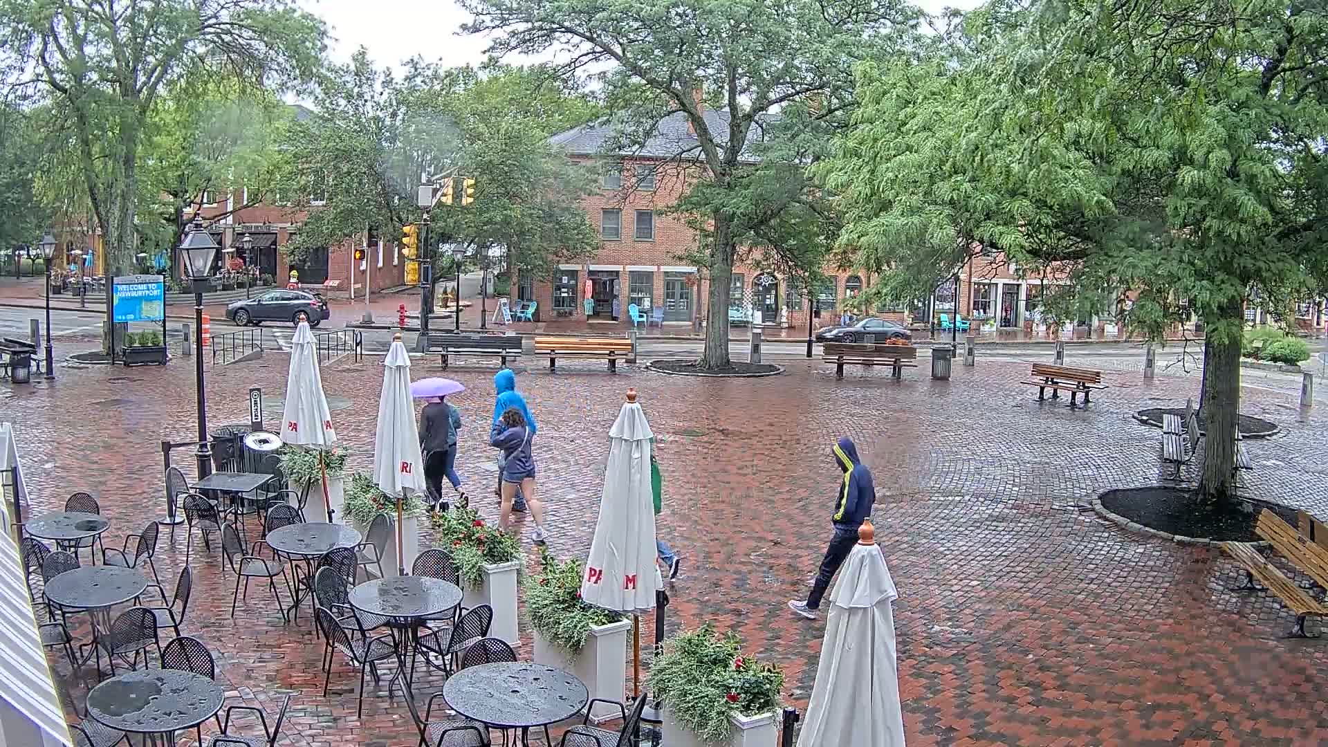 Newburyport, Market Square West Live Cam - Newburyport, Essex, Massachusetts, USA