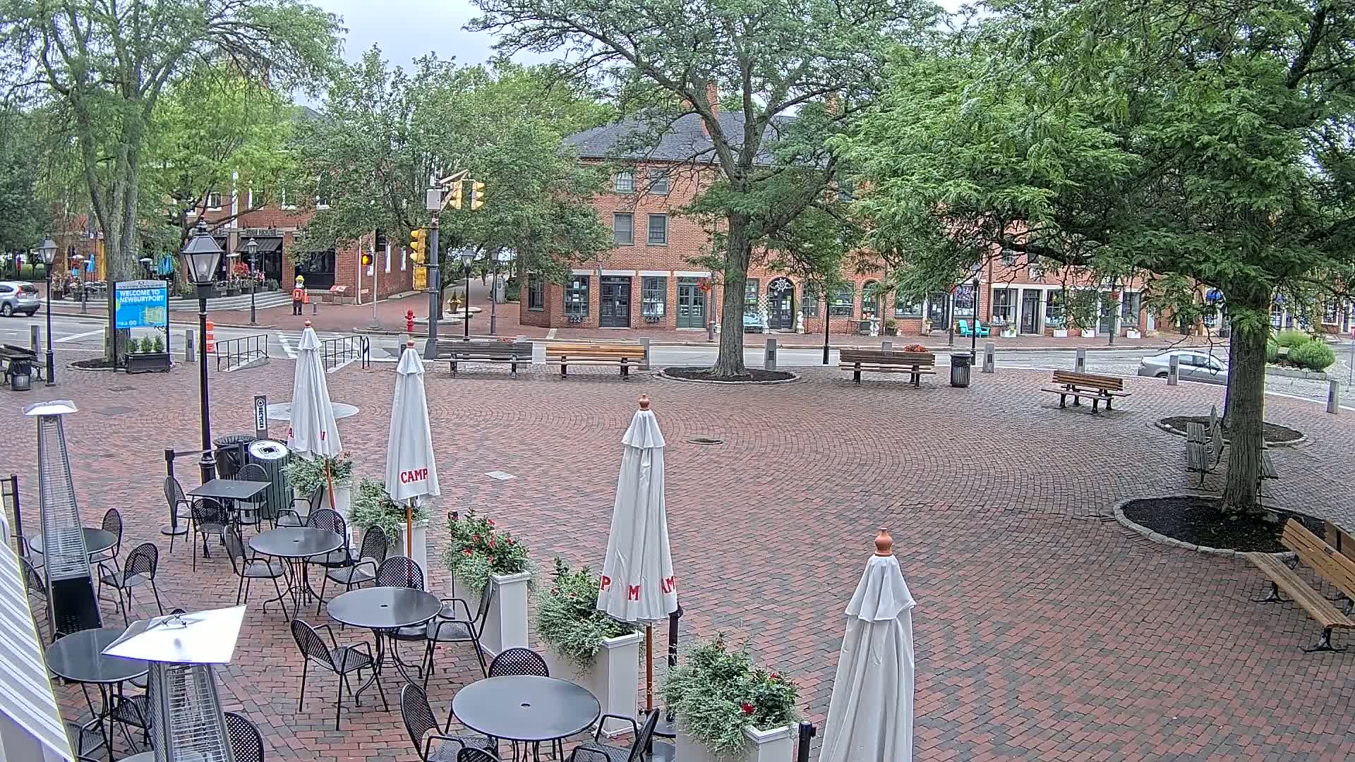 Newburyport, Market Square West Live Cam - Newburyport, Essex, Massachusetts, USA