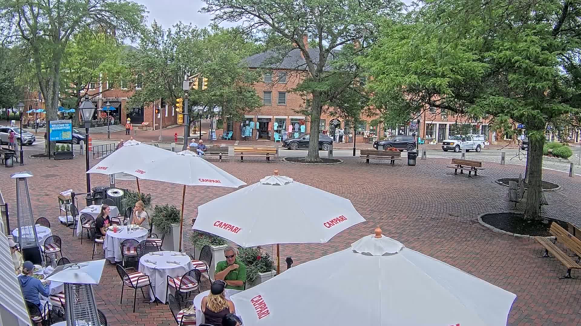 Newburyport, Market Square West Live Cam - Newburyport, Essex, Massachusetts, USA
