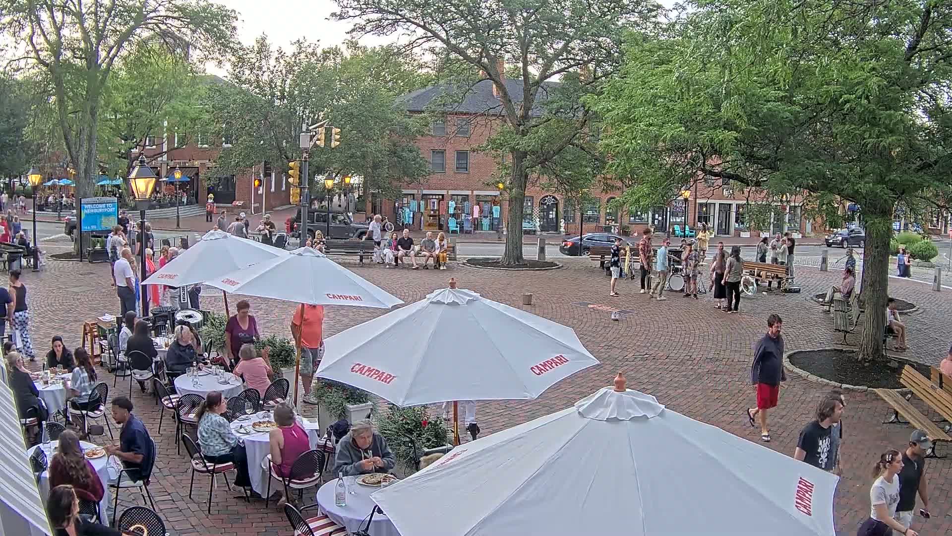 Newburyport, Market Square West Live Cam - Newburyport, Essex, Massachusetts, USA